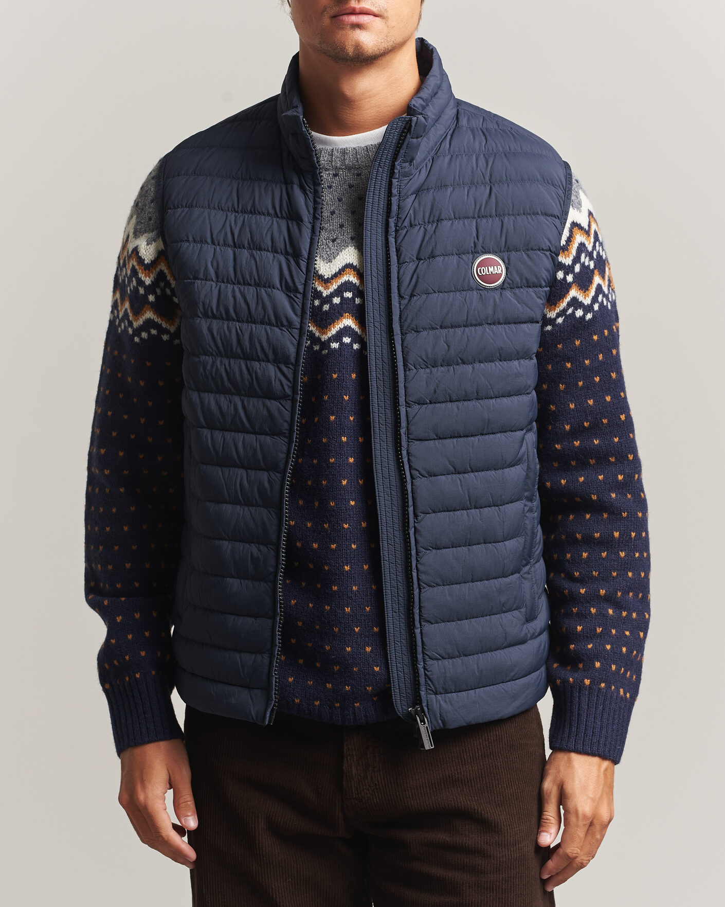Uomini | Gilet | Colmar | Lightweight Down Vest Navy