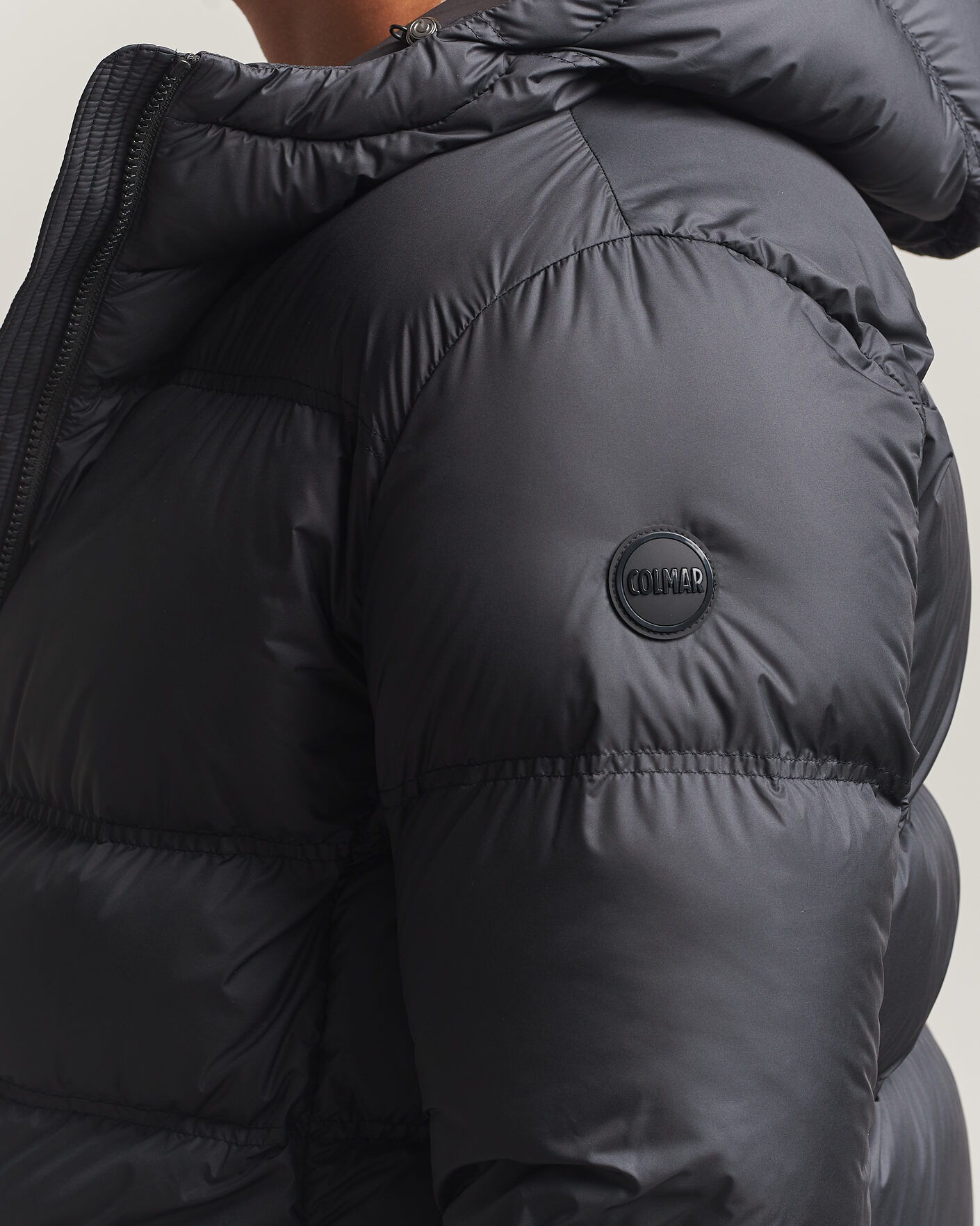 Uomini | Giacche | Colmar | Hood Down Jacket Black