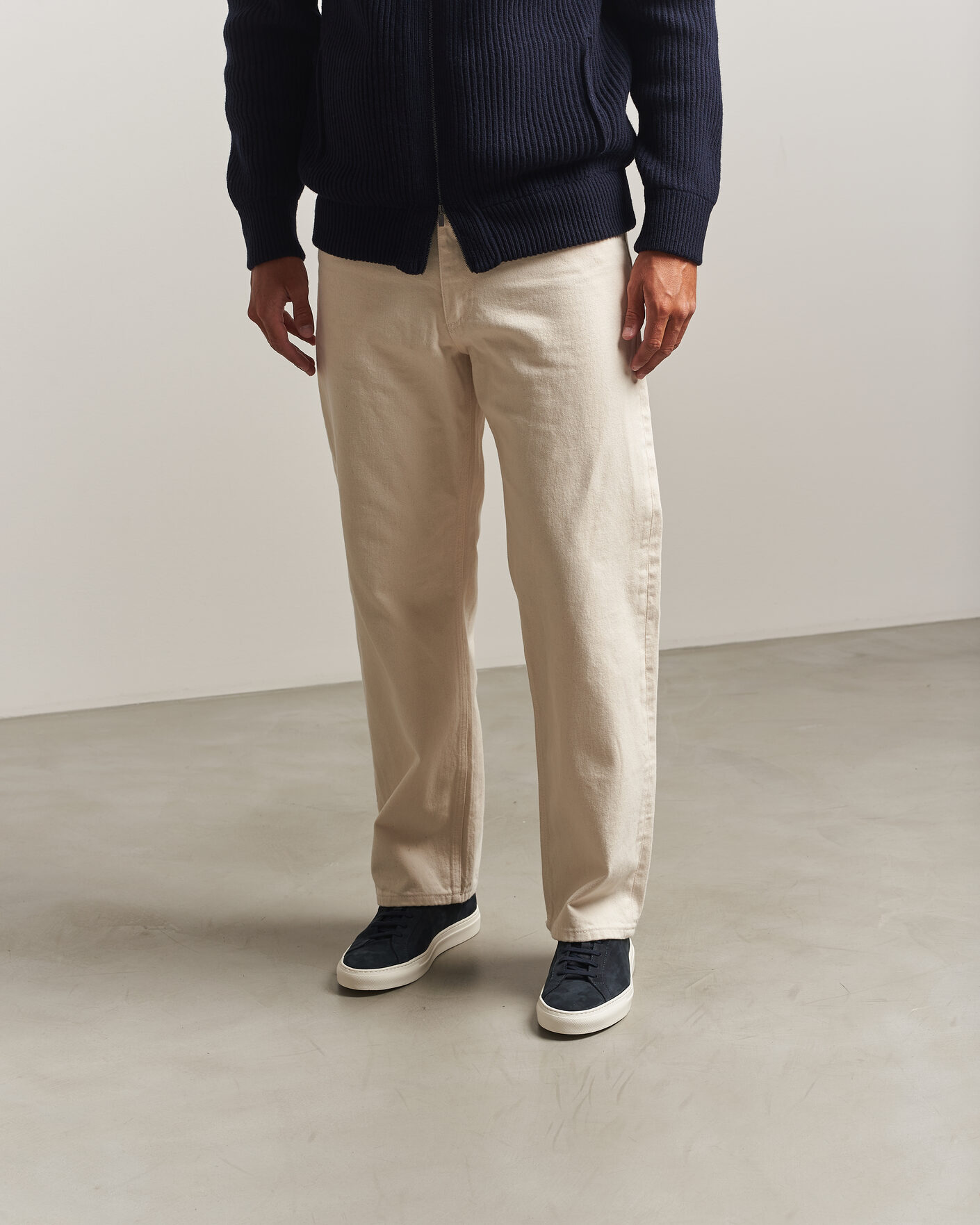 Uomini | Sneakers | Common Projects | Original Achilles Nubuck Sneaker Navy