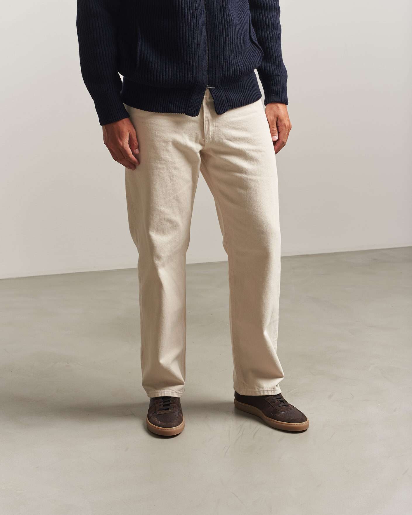 Uomini | Sneakers | Common Projects | Bball Duo Leather Sneaker Dark Brown