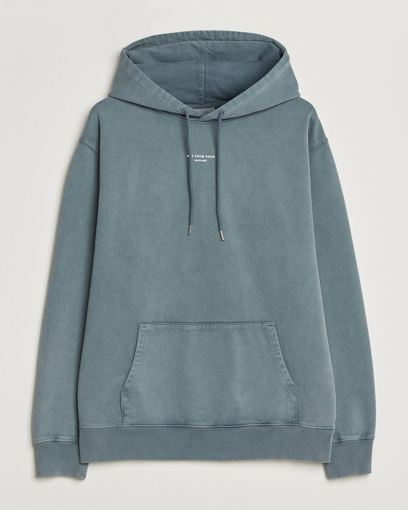 Uomini | Maglieria | Drôle de Monsieur | Classic Slogan Hoodie Dark Grey