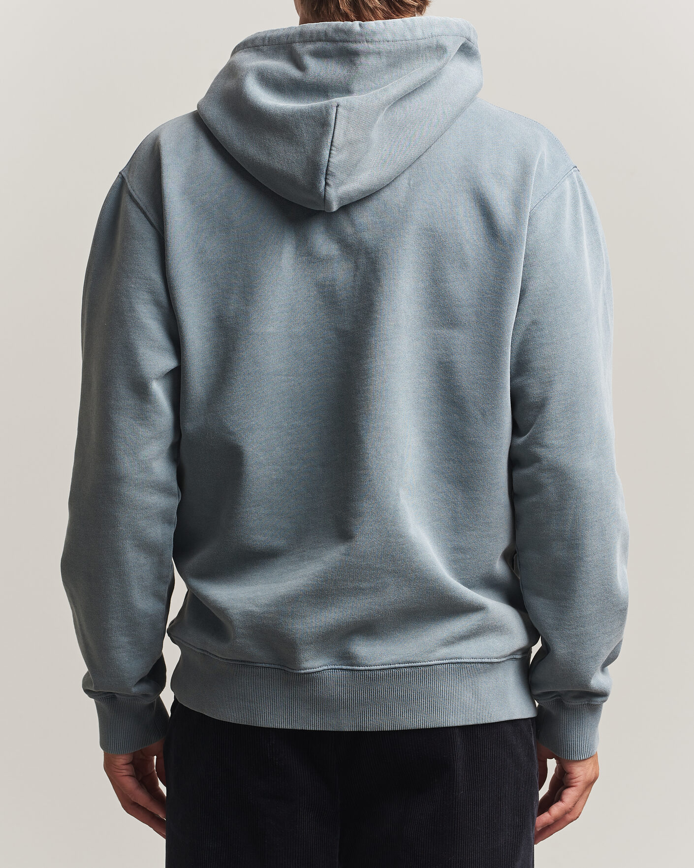 Uomini | Maglieria | Drôle de Monsieur | Classic Slogan Hoodie Dark Grey