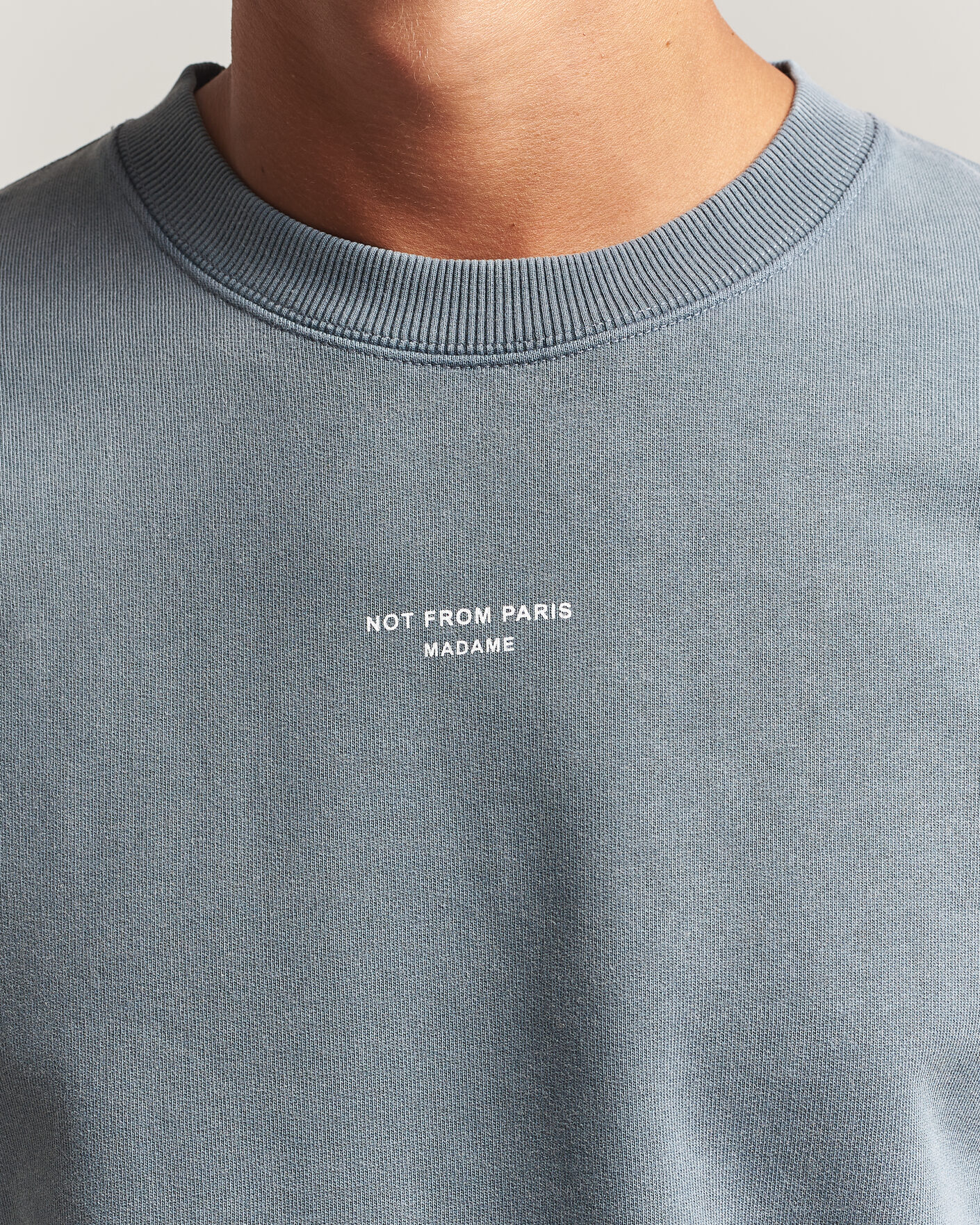 Uomini | Maglieria | Drôle de Monsieur | Classic Slogan Sweatshirt Dark Grey