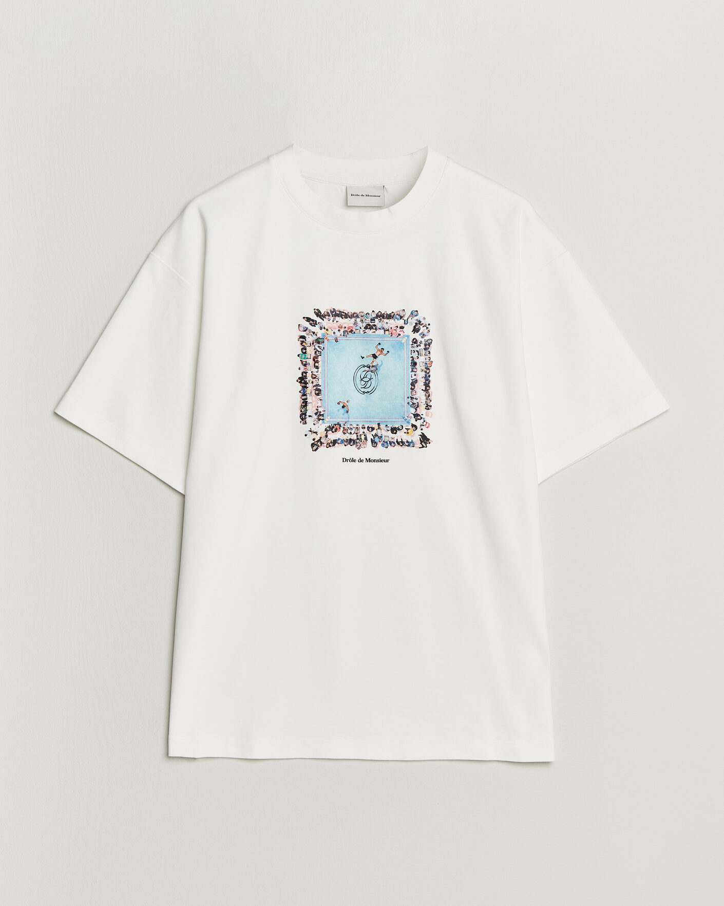 Uomini | T-shirt | Drôle de Monsieur | Boxers Ring T-Shirt Off White