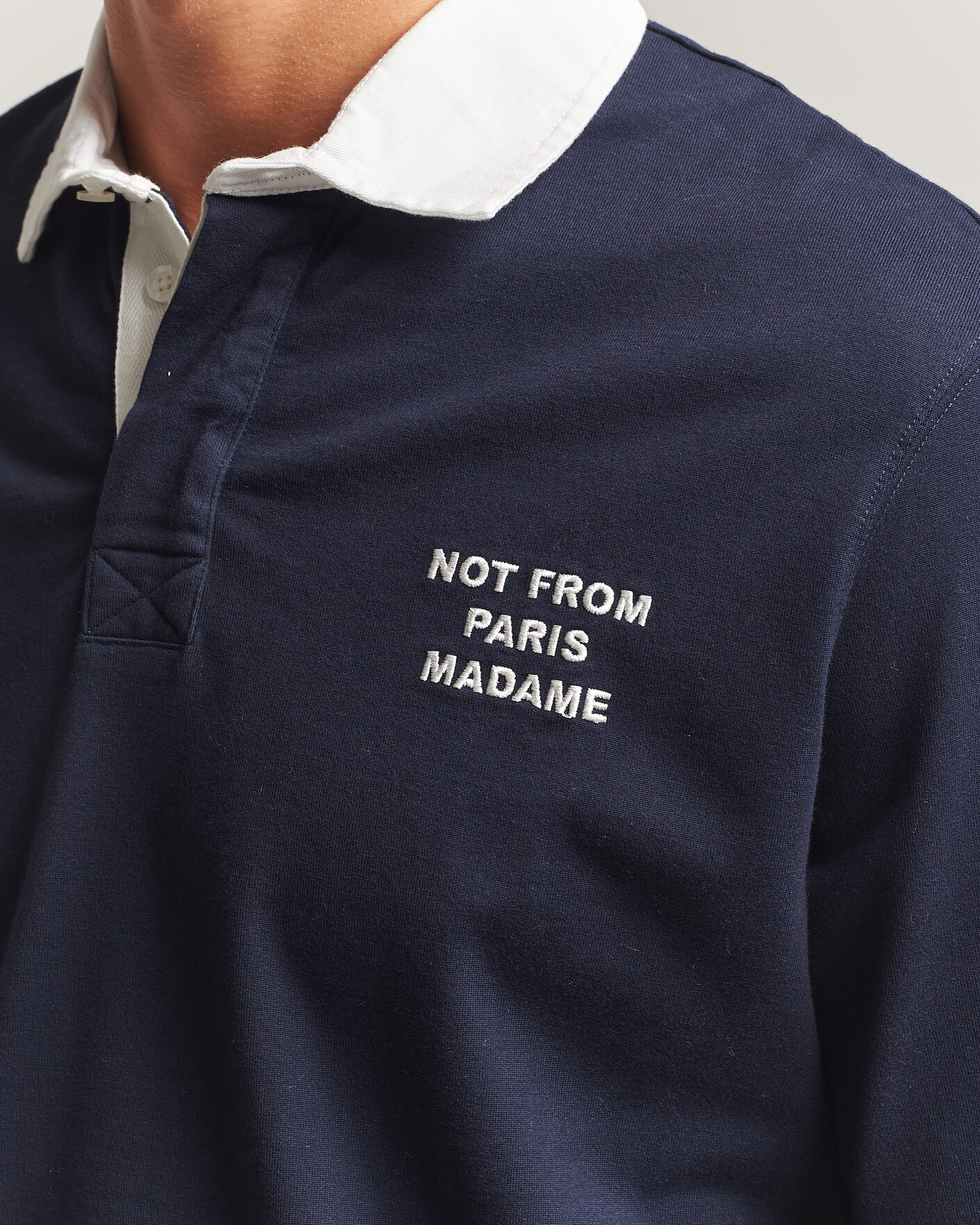 Uomini | Maglieria | Drôle de Monsieur | Slogan Rugger Navy