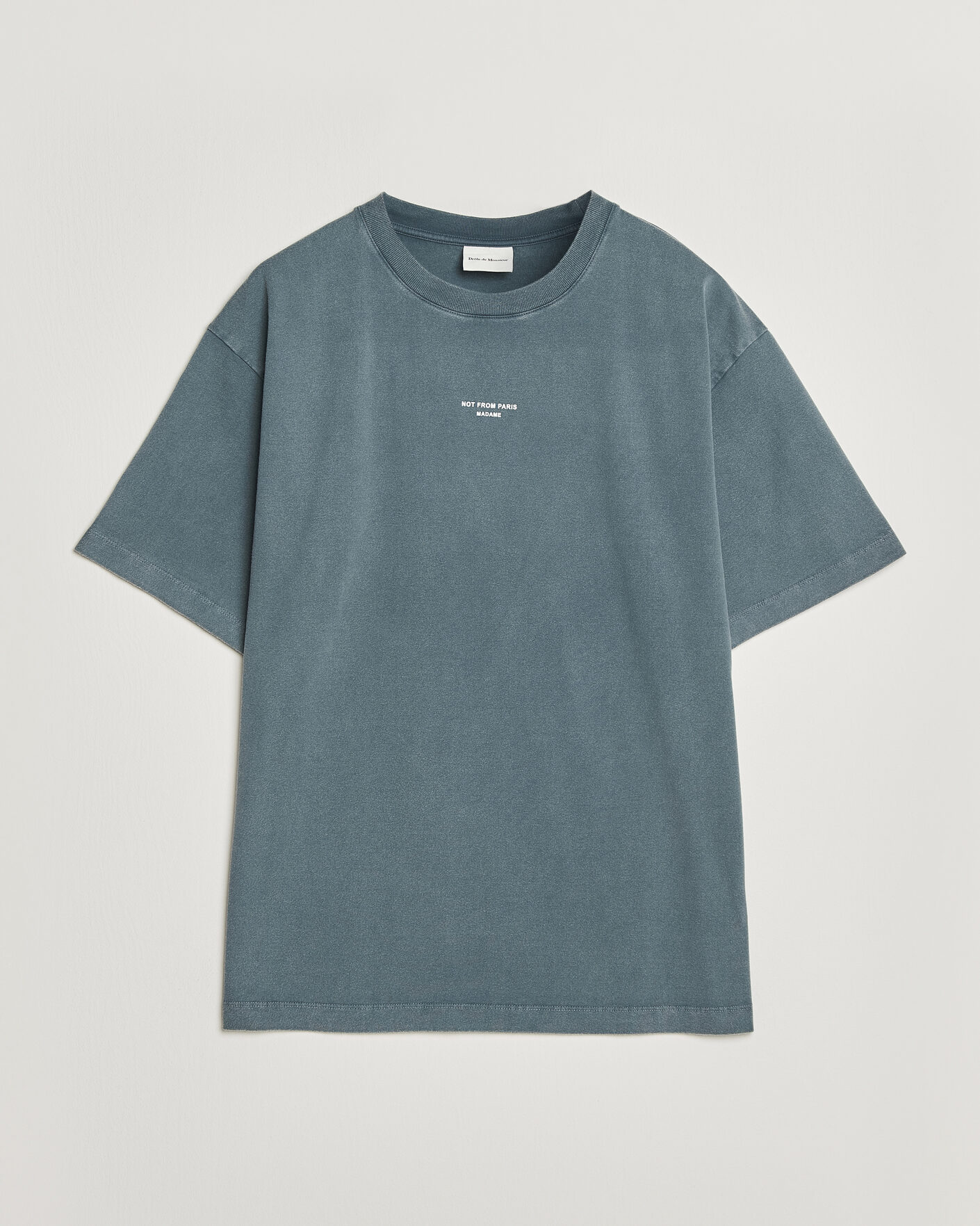 Uomini | T-shirt | Drôle de Monsieur | Classic Slogan T-Shirt Dark Grey