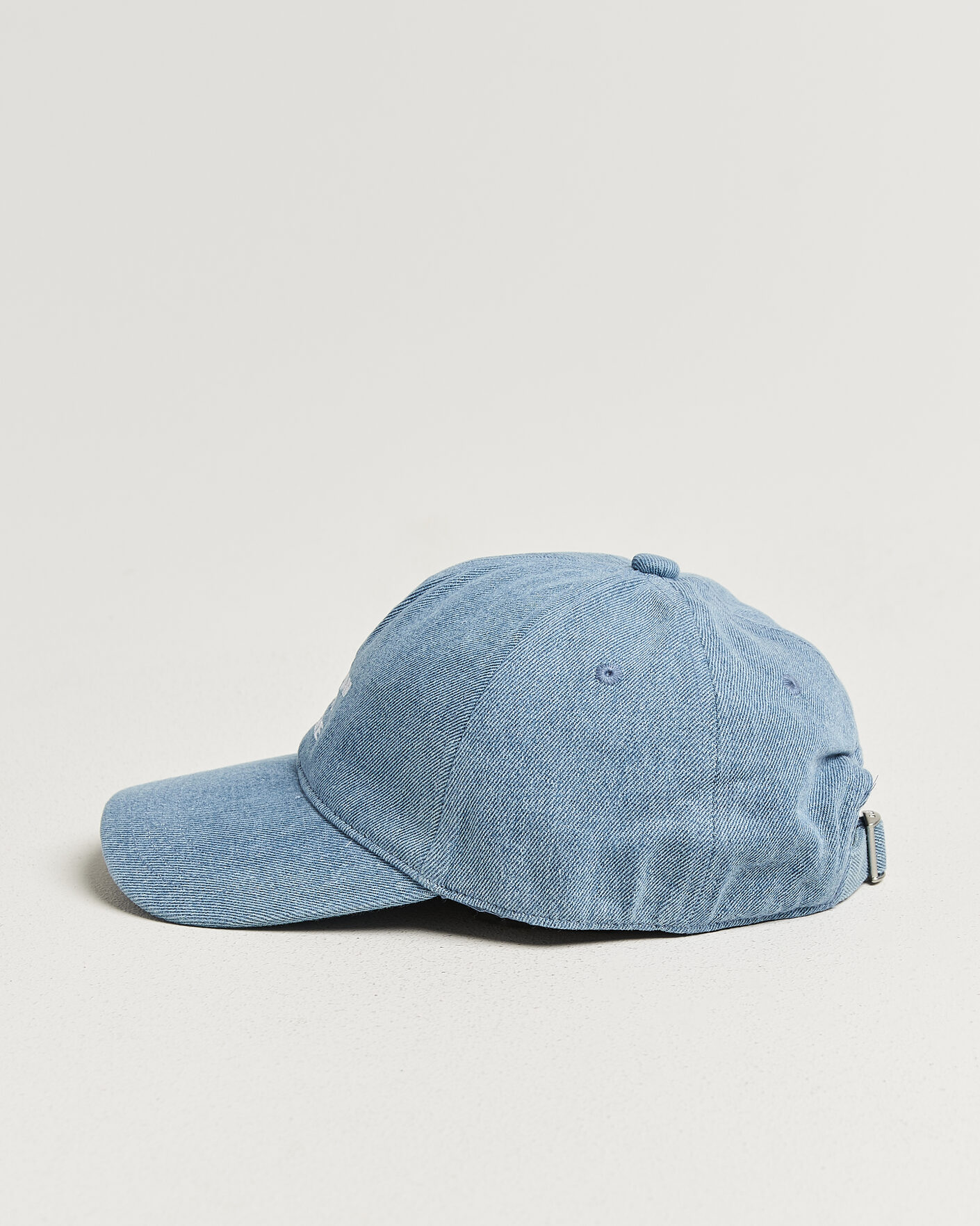 Uomini | Cappelli & Berretti | Drôle de Monsieur | Slogan Denim Baseball Cap Blue
