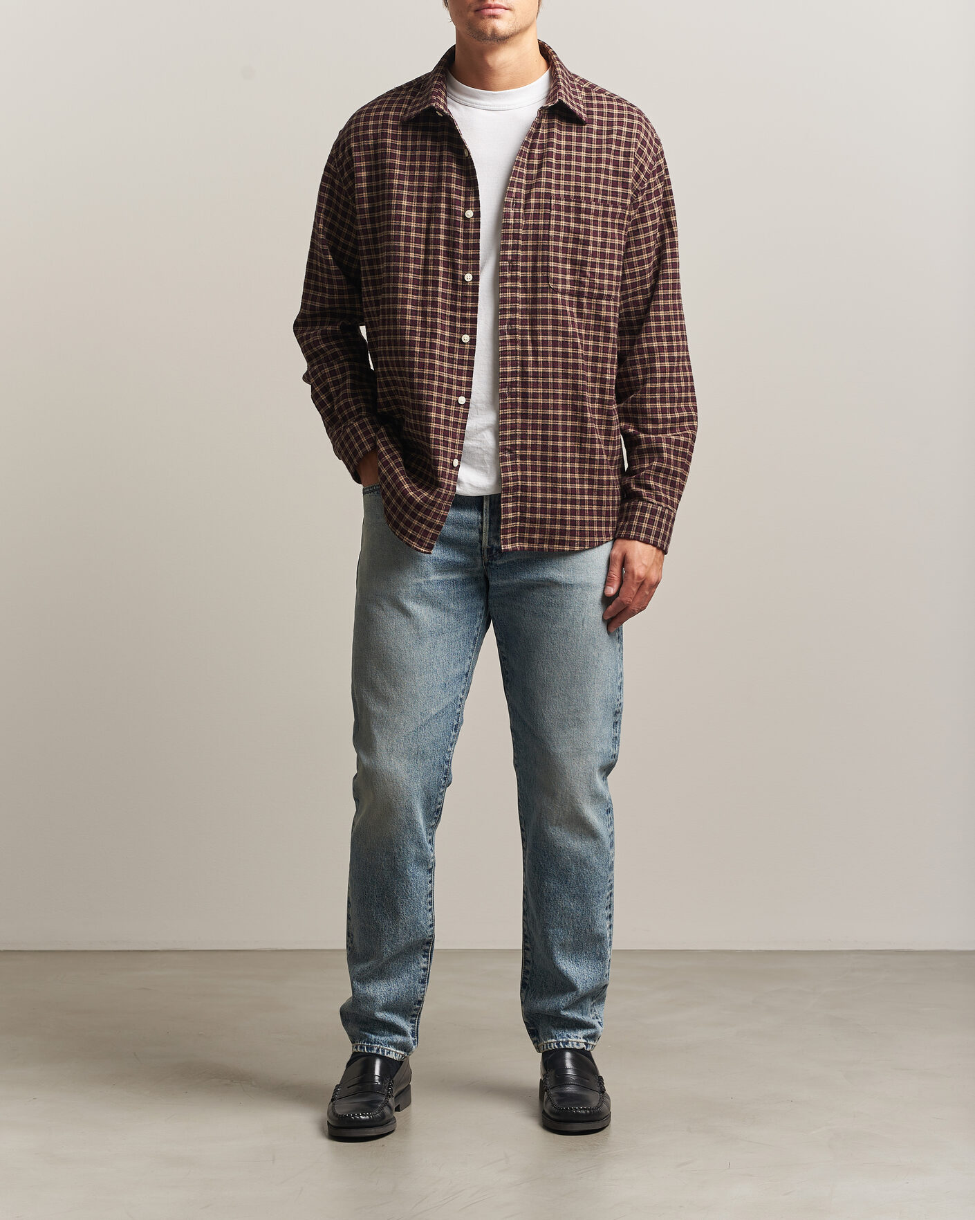 Uomini | Jeans | EDWIN | Regular Tapered Rainbow Selvage Jeans Light Used