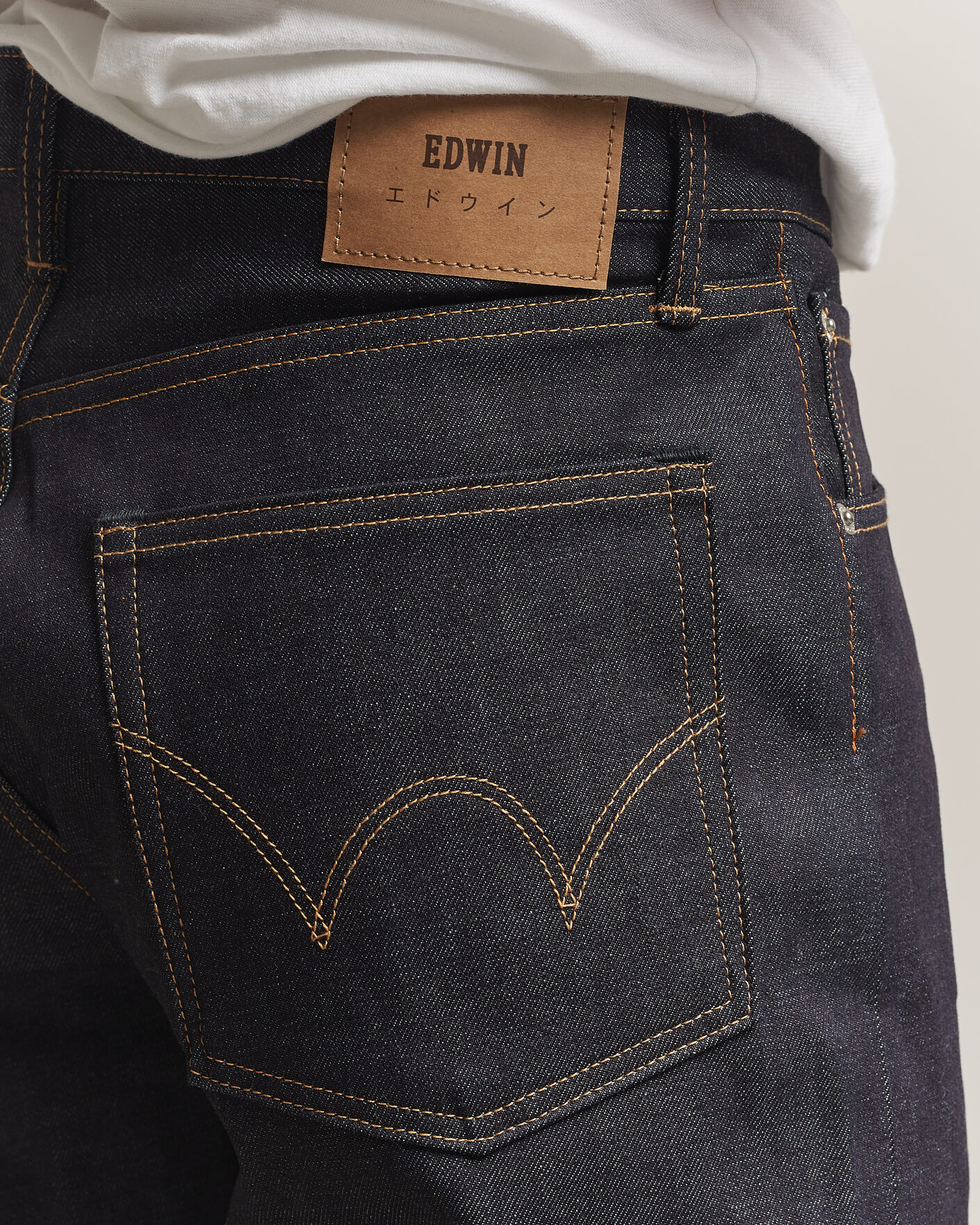 Uomini | Pantaloni | EDWIN | Loose Straight Rainbow Selvage Jeans Unwashed