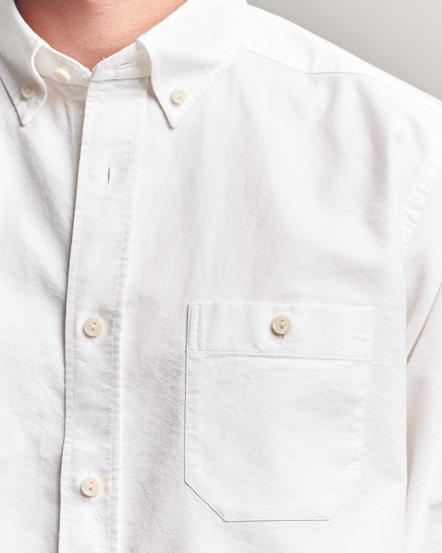 Uomini | Camicie | Eton | Regular Fit Ivy Oxford Shirt White