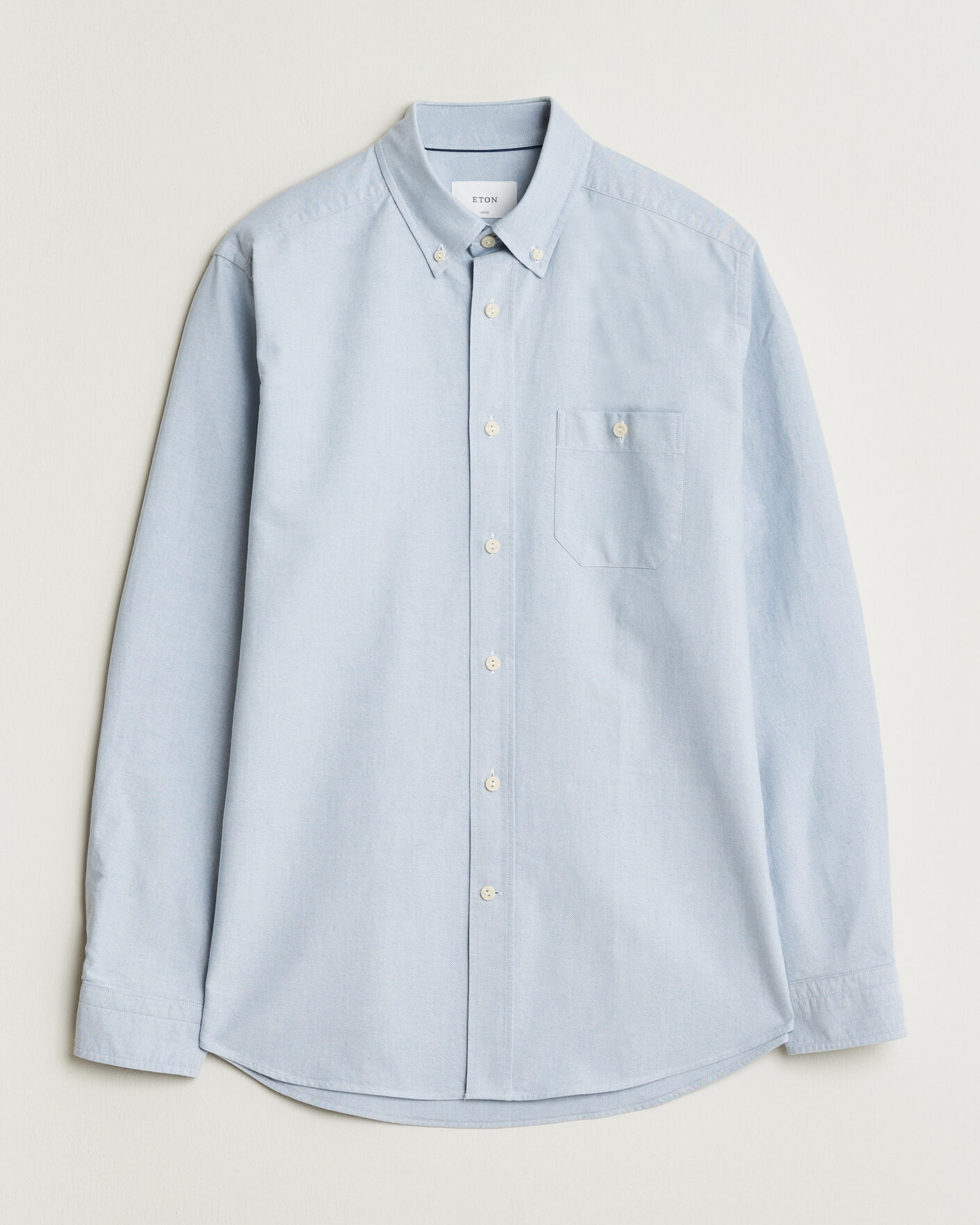 Uomini | Camicie | Eton | Regular Fit Ivy Oxford Shirt Light Blue