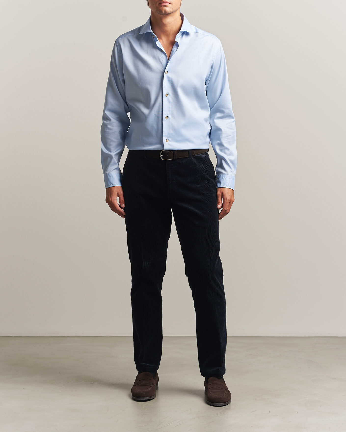 Uomini | Camicie | Eton | Signature Oxford Shirt Light Blue