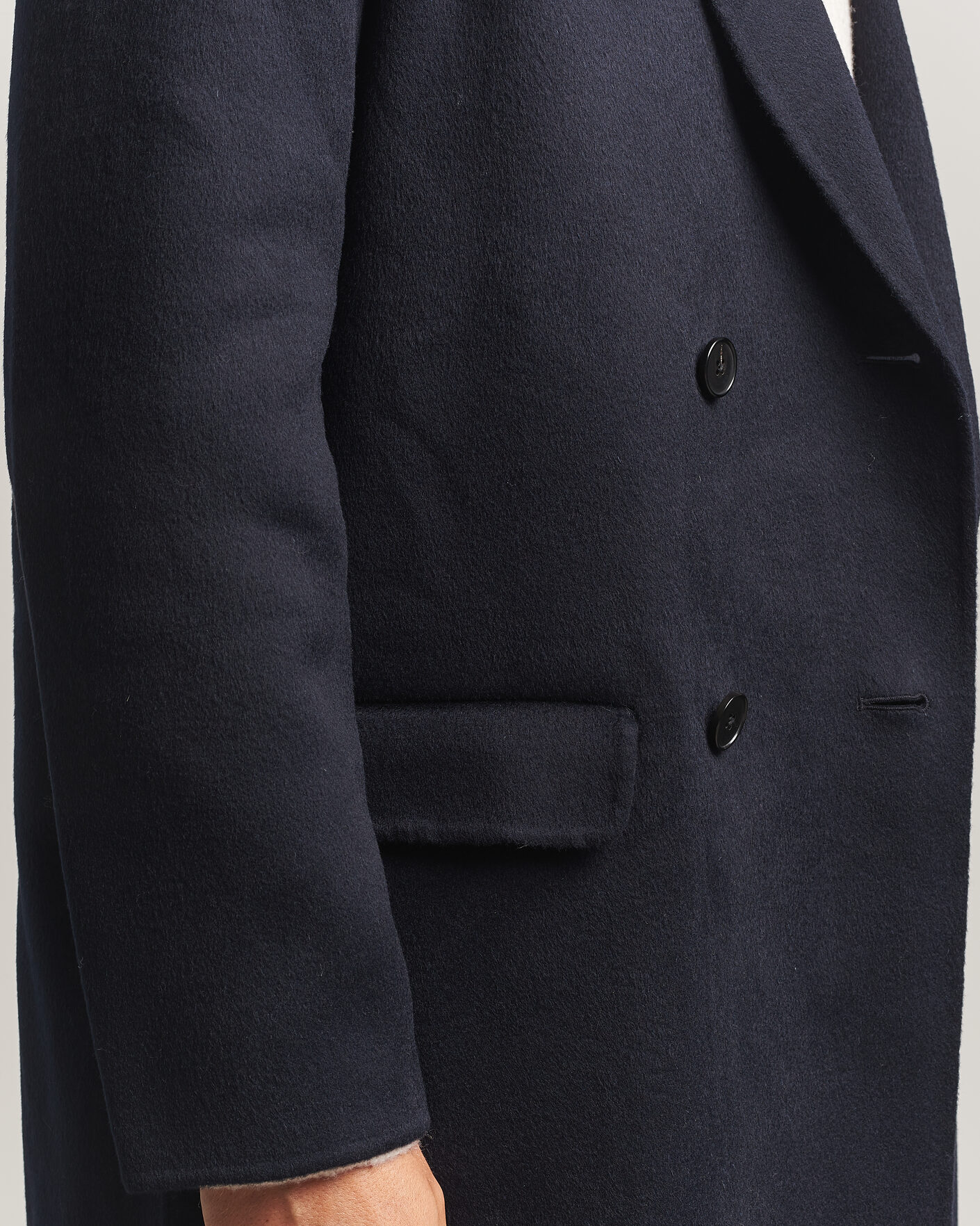 Uomini | Giacche | Filippa K | Athens Wool Coat Navy