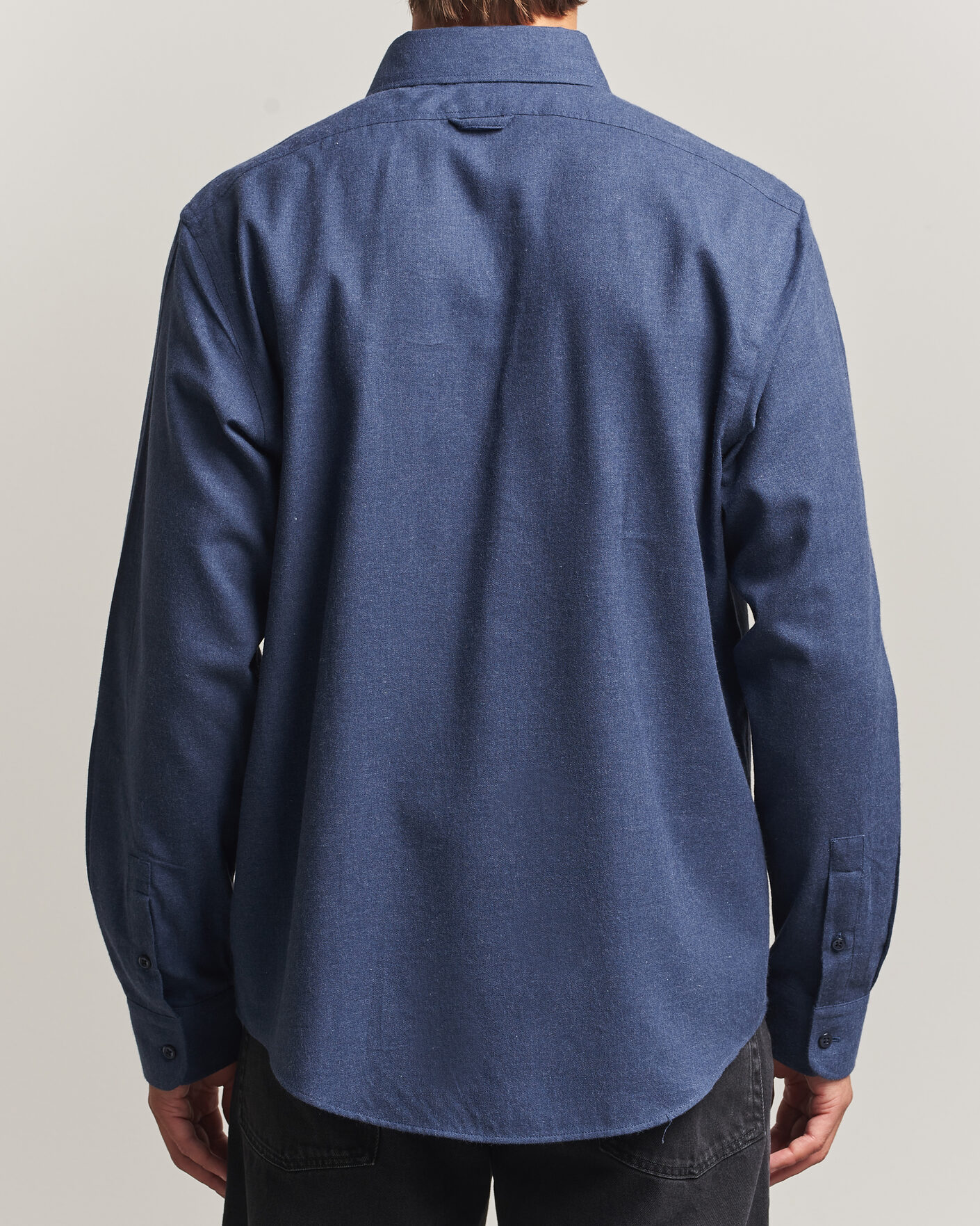 Uomini | Camicie | Filippa K | Zack Flannel Shirt Navy