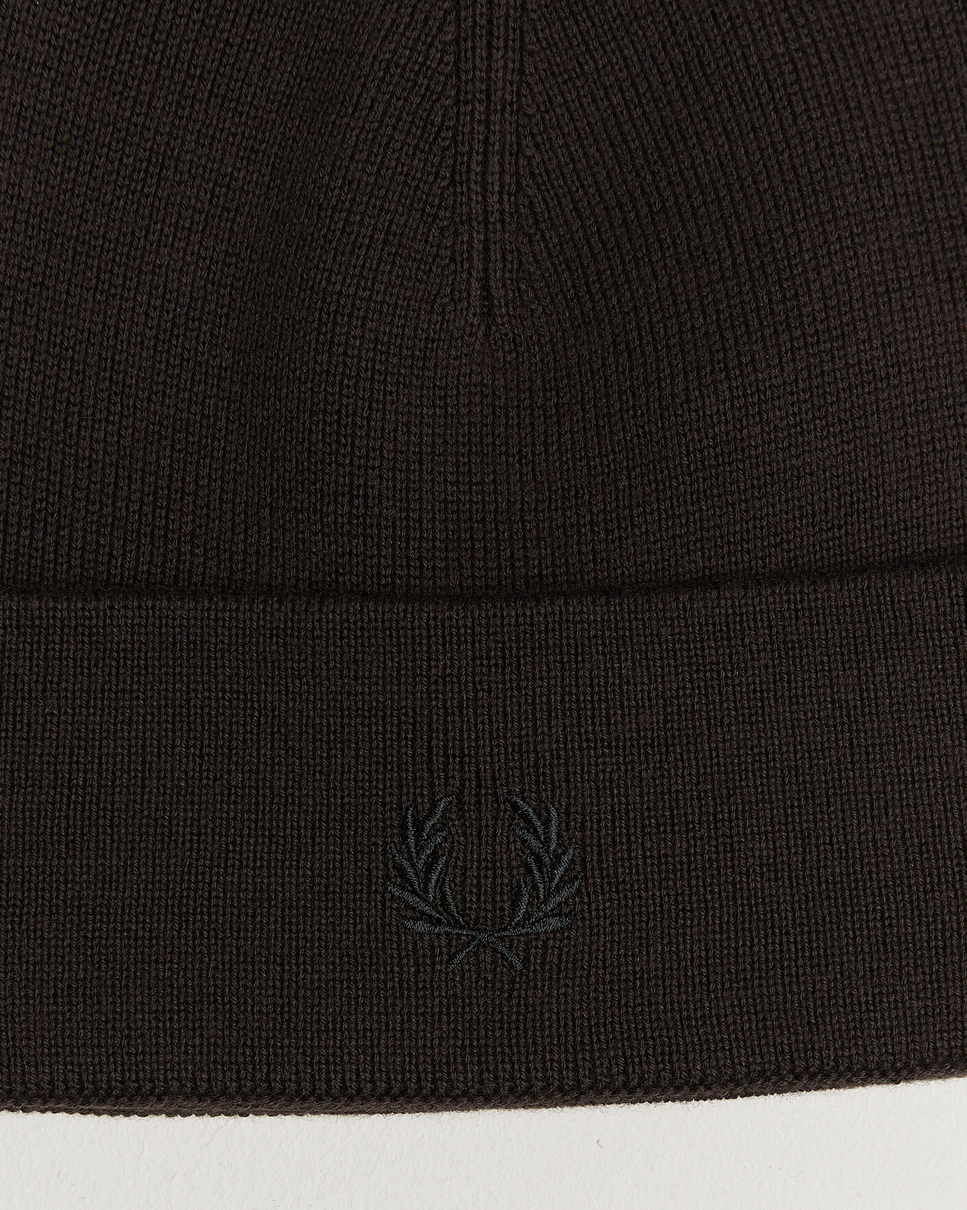 Uomini | Berretti | Fred Perry | Merino Wool Beanie Rich Brown