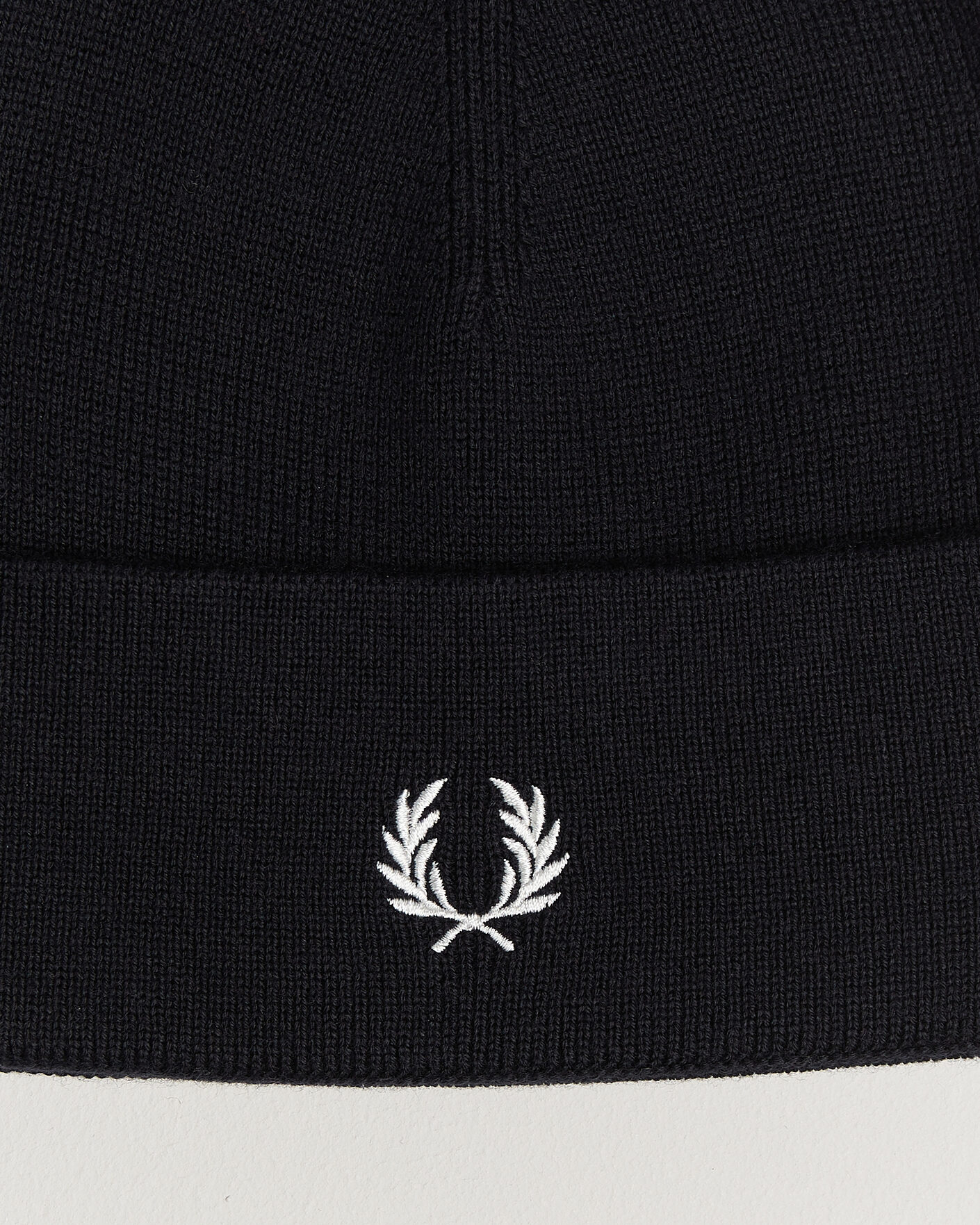 Uomini | Berretti | Fred Perry | Merino Wool Beanie Navy