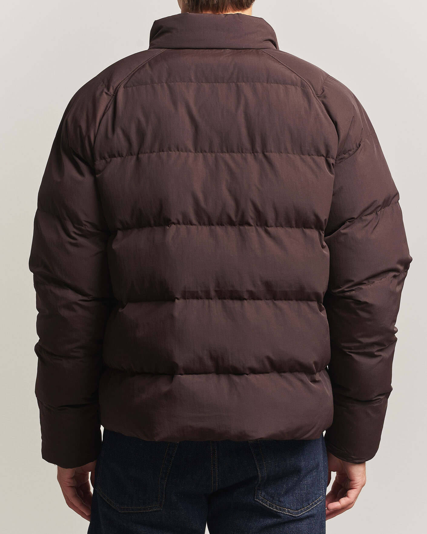 Uomini | Giacche | Fred Perry | Raglan Sleeve Padded Jacket Rich Brown