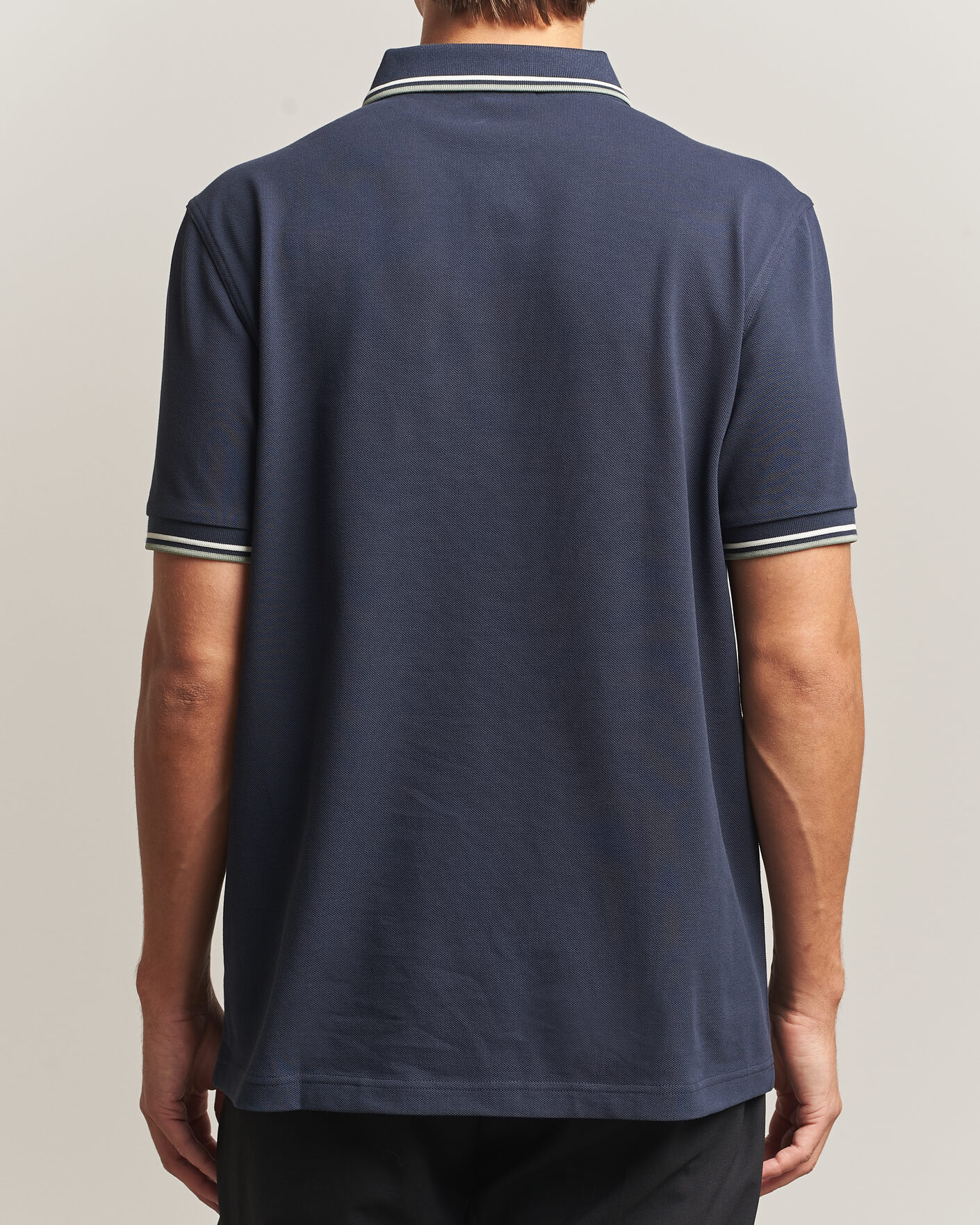 Uomini | Polo | Fred Perry | Twin Tipped Polo Shirt Dark Airforce