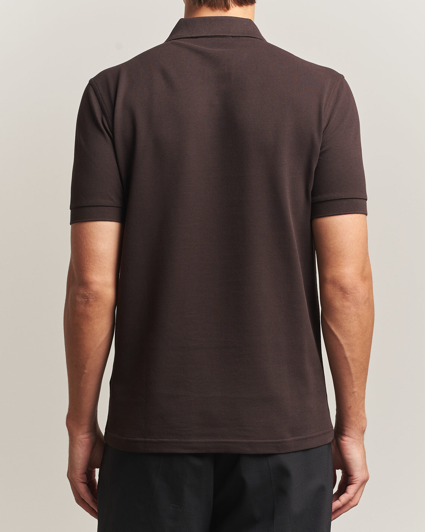 Uomini | Polo | Fred Perry | Plain Polo Shirt Night Rich Brown