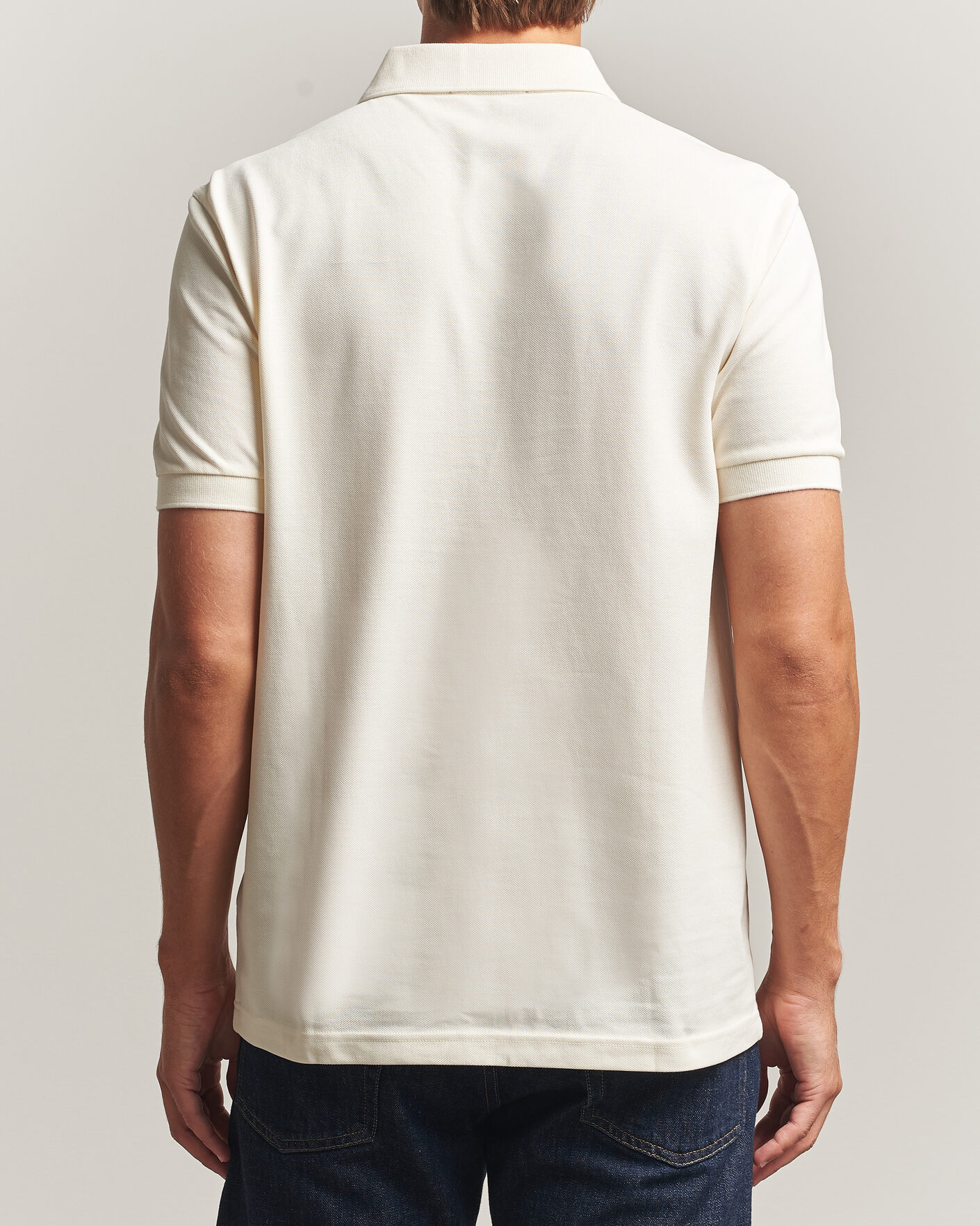 Uomini | Polo | Fred Perry | Plain Polo Shirt Night Ecru