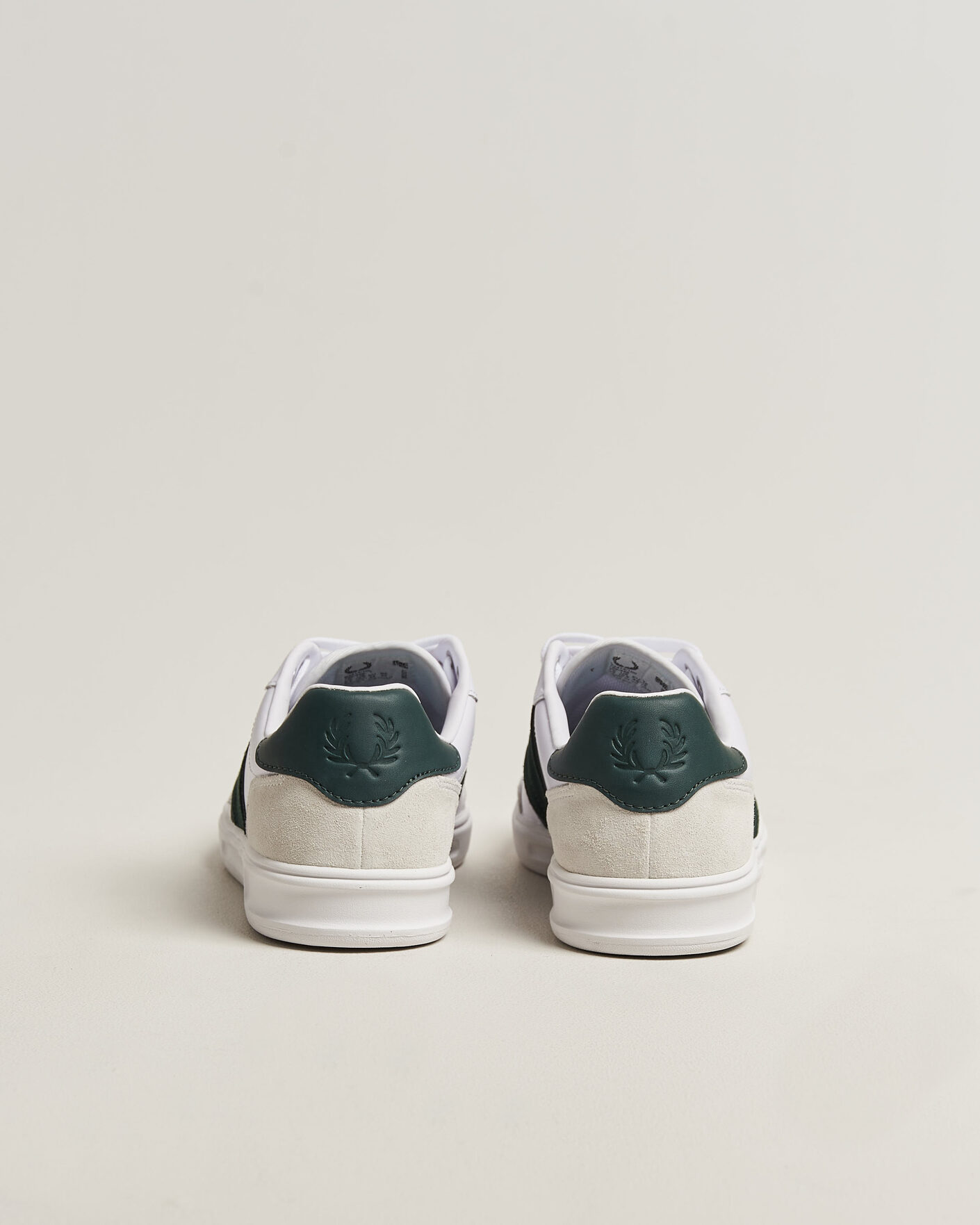 Uomini | Sneakers | Fred Perry | B4 Leather/Suede Sneaker White