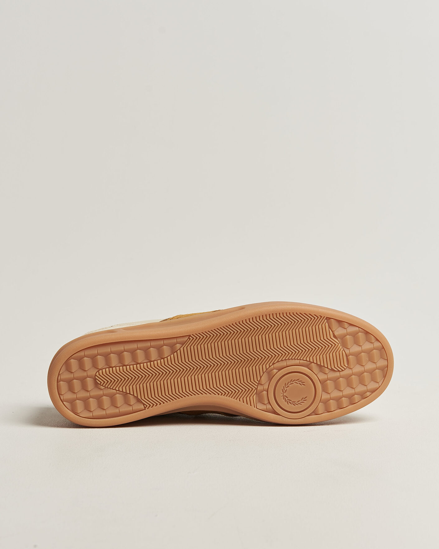 Uomini | Sneakers | Fred Perry | B4 Leather/Suede Sneaker Oatmeal