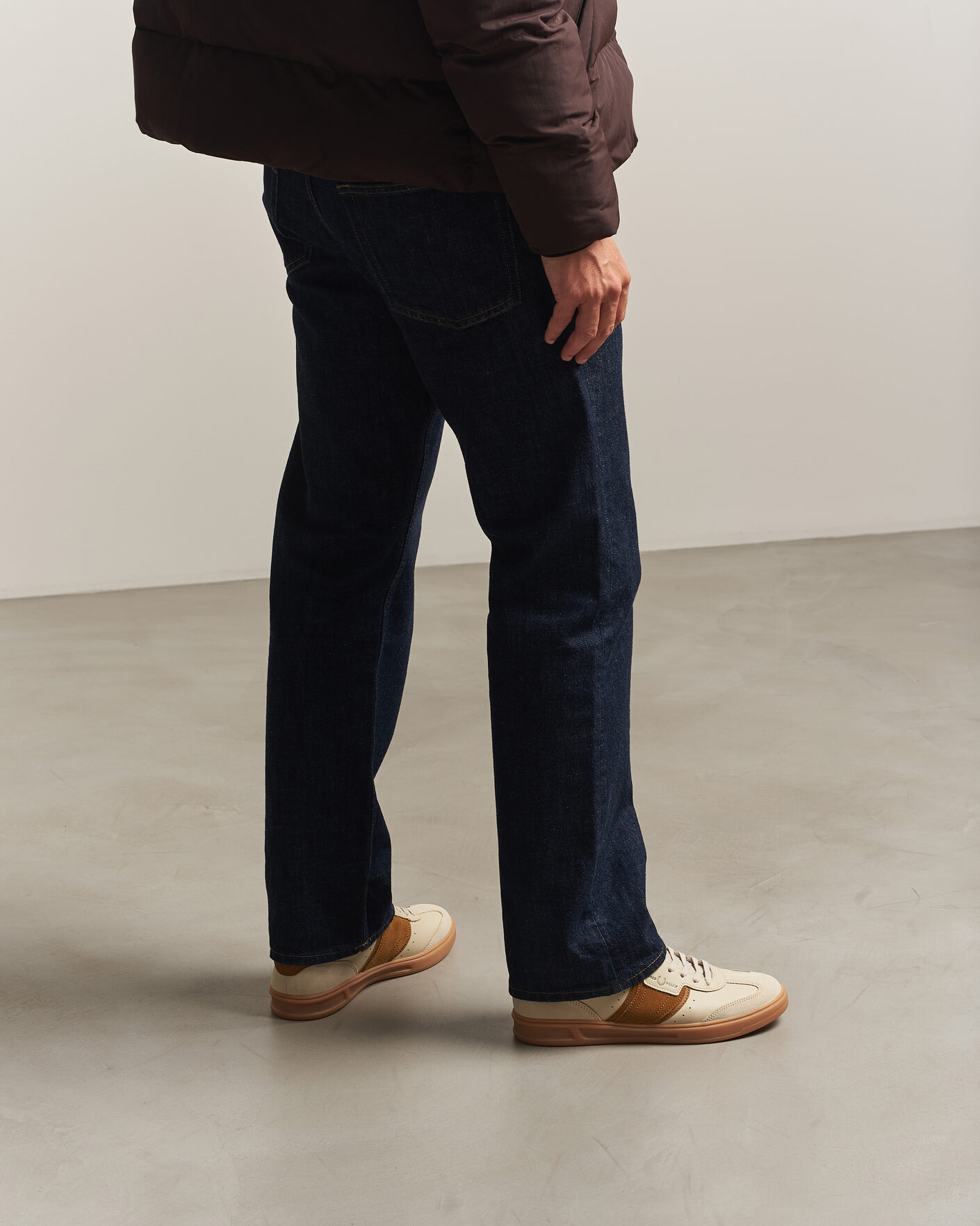 Uomini | Sneakers | Fred Perry | B4 Leather/Suede Sneaker Oatmeal
