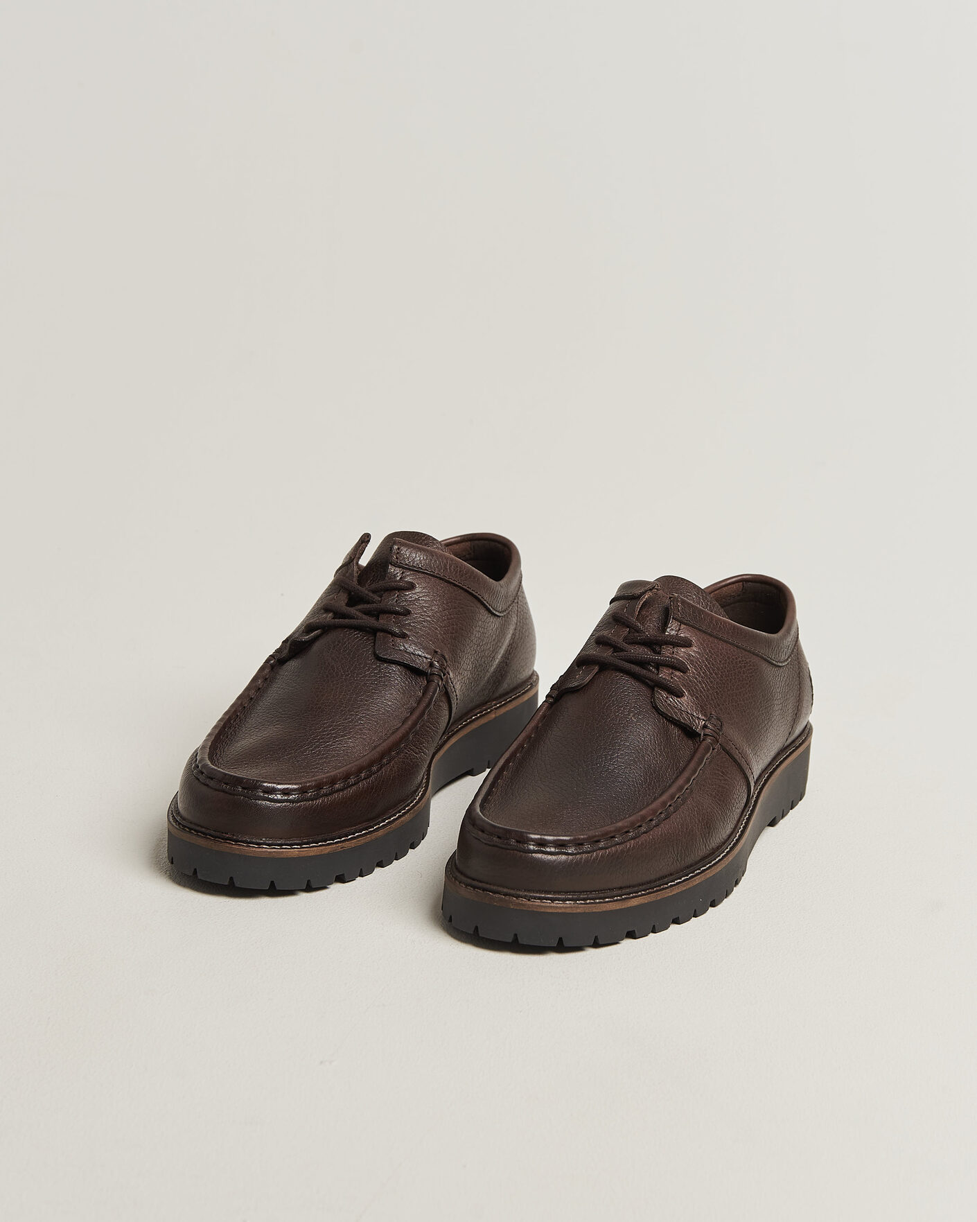 Uomini | Scarpe derby | Fred Perry | Kenny Grained Leather Derby Rich Brown