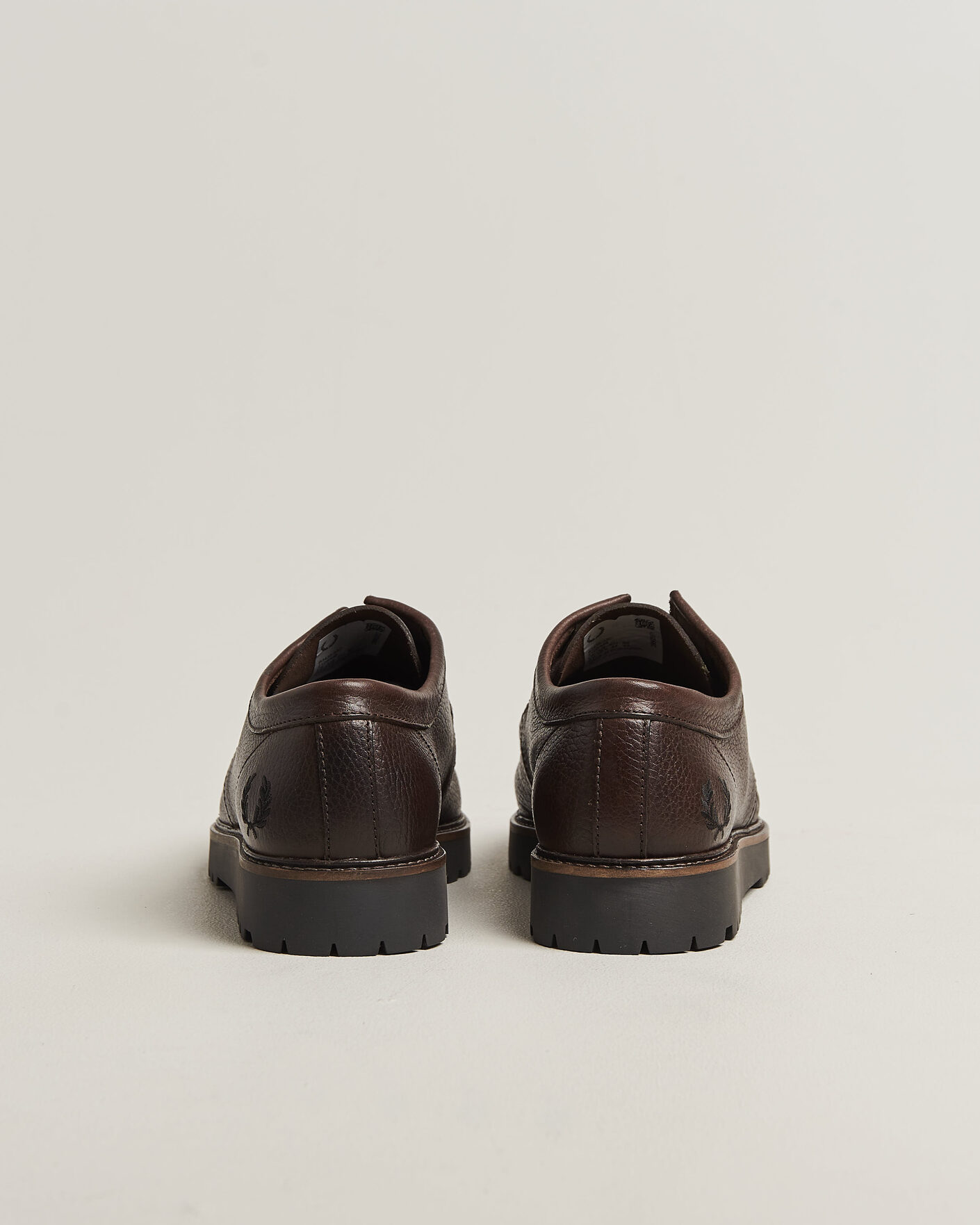 Uomini | Scarpe derby | Fred Perry | Kenny Grained Leather Derby Rich Brown