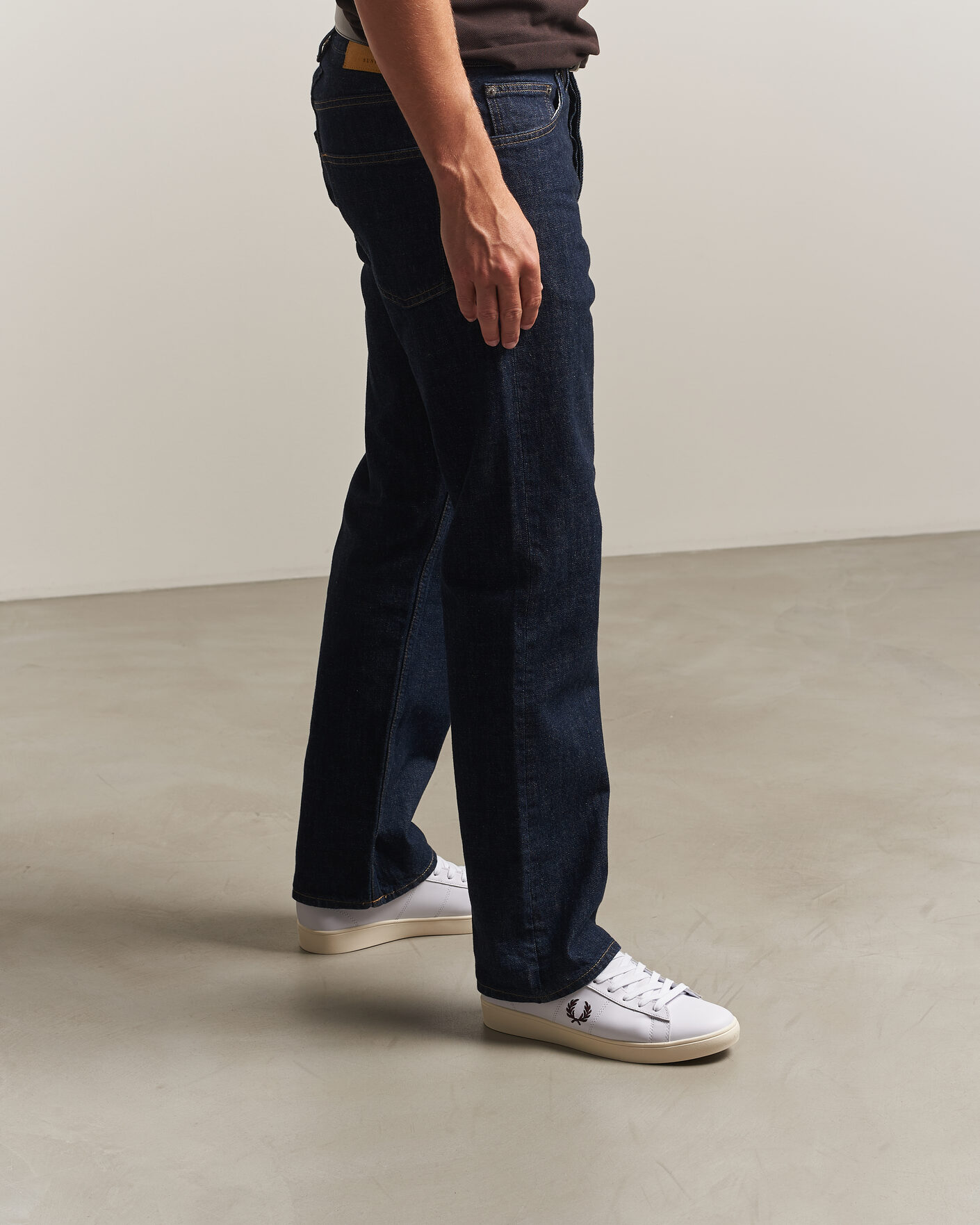 Uomini | Sneakers | Fred Perry | Spencer Leather Sneaker White