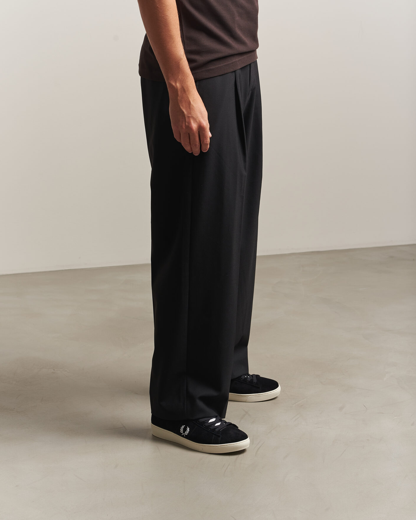 Uomini | Sneakers | Fred Perry | Spencer Suede Sneaker Black