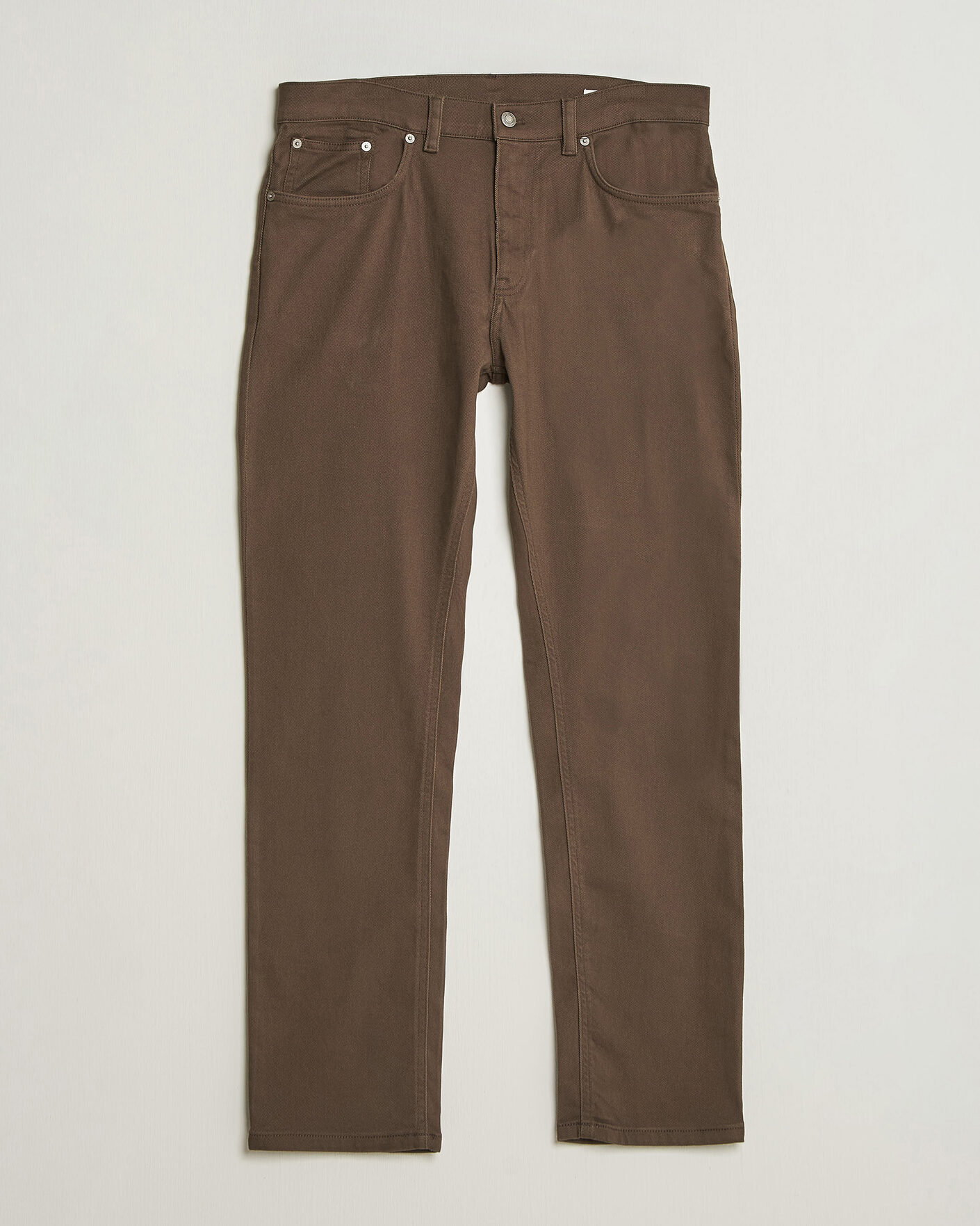Uomini | Pantaloni | Gant | Regular Fit Soft Twill 5-Pocket Pants Shadow Brown