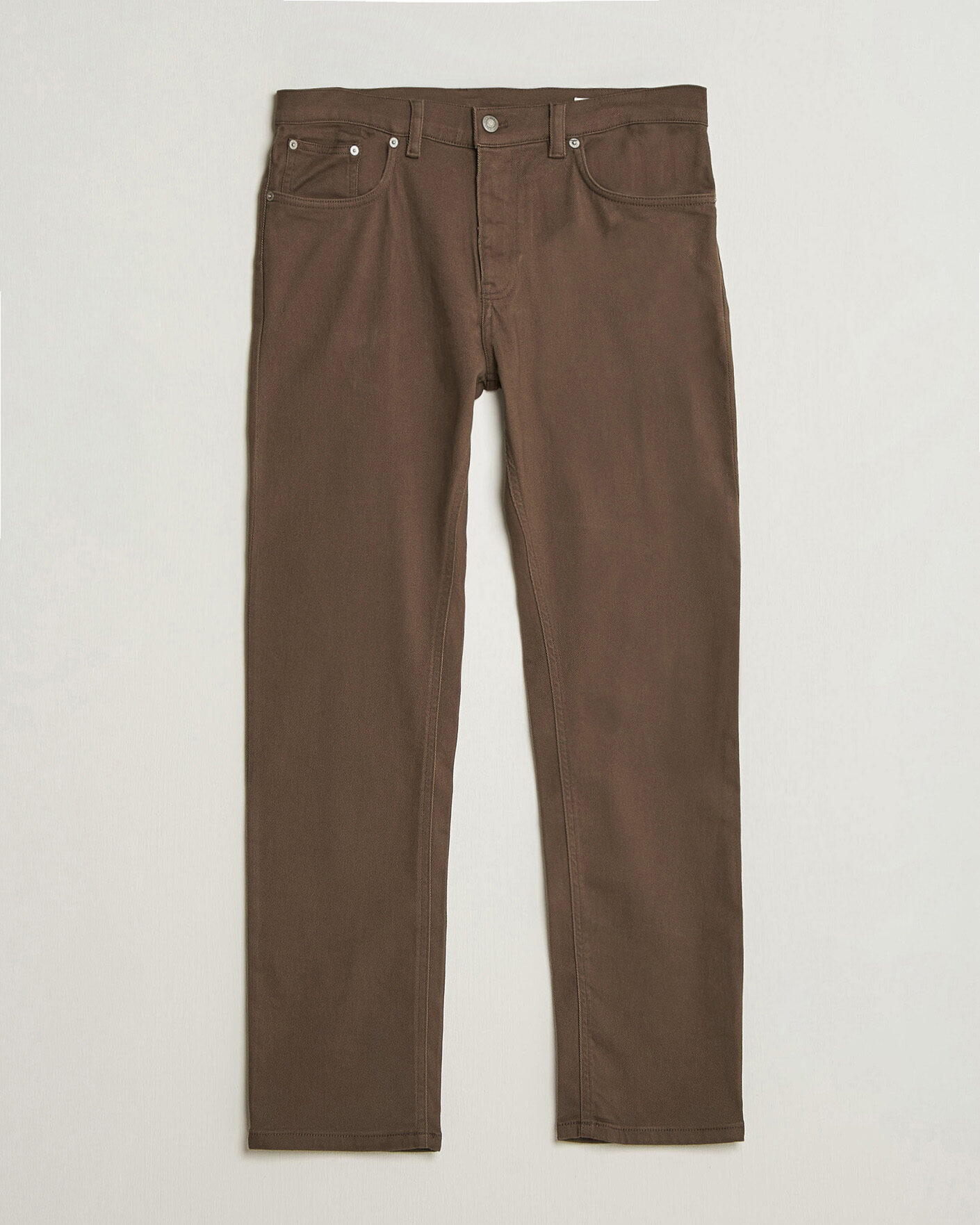 Uomini | Pantaloni | Gant | Regular Fit Soft Twill 5-Pocket Pants Shadow Brown