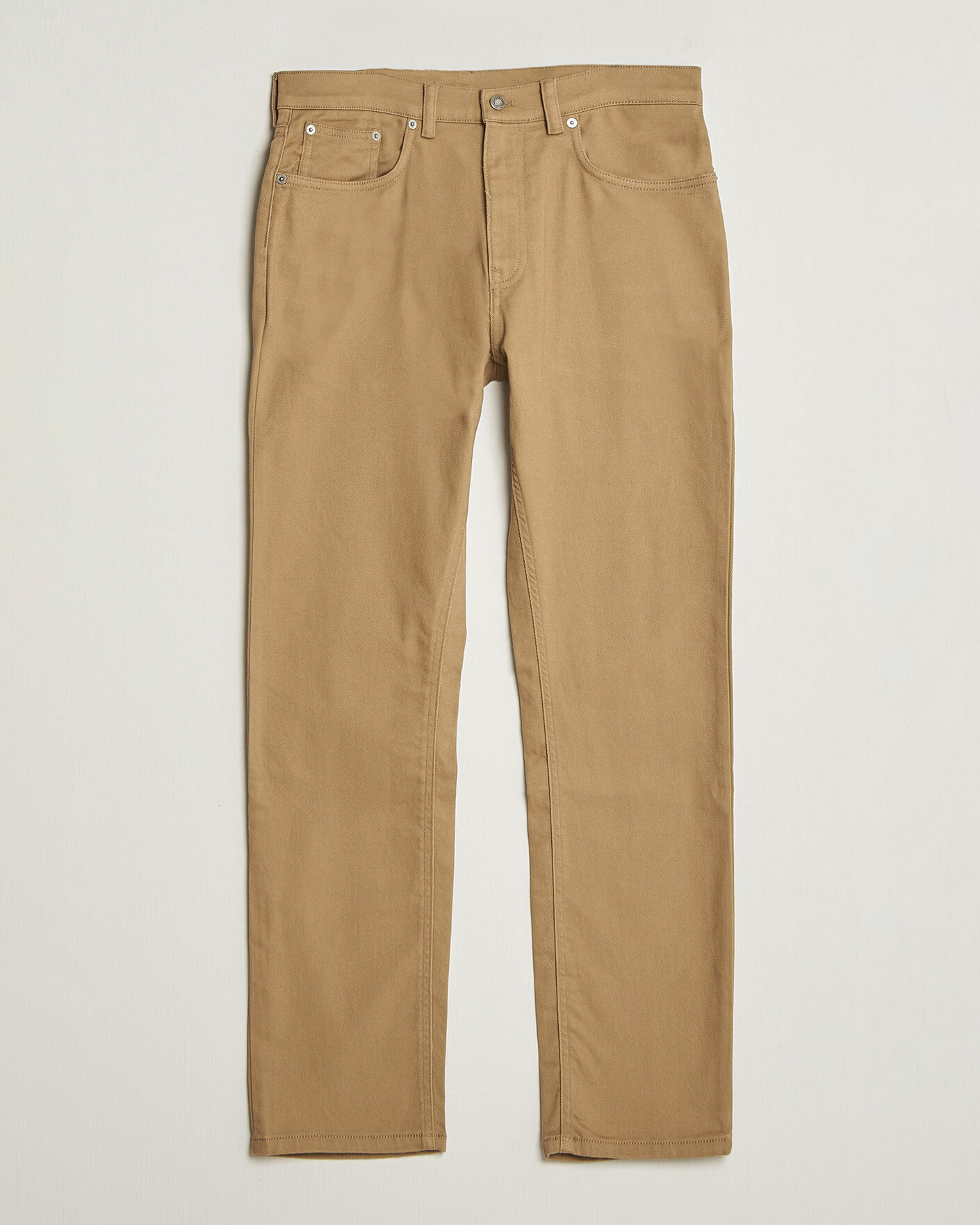 Uomini | Pantaloni | Gant | Regular Fit Soft Twill 5-Pocket Pants Light Taupe