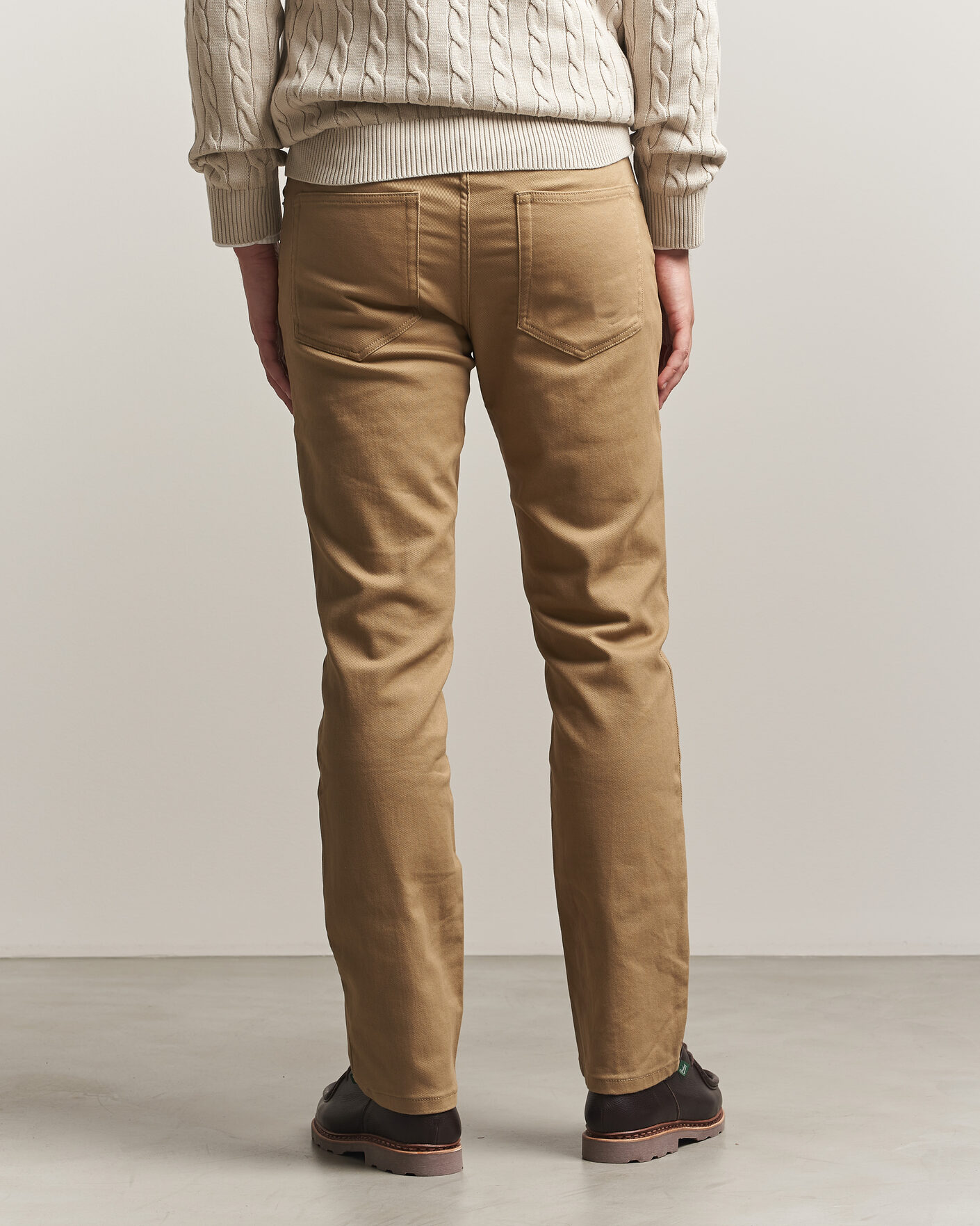 Uomini | Pantaloni | Gant | Regular Fit Soft Twill 5-Pocket Pants Light Taupe