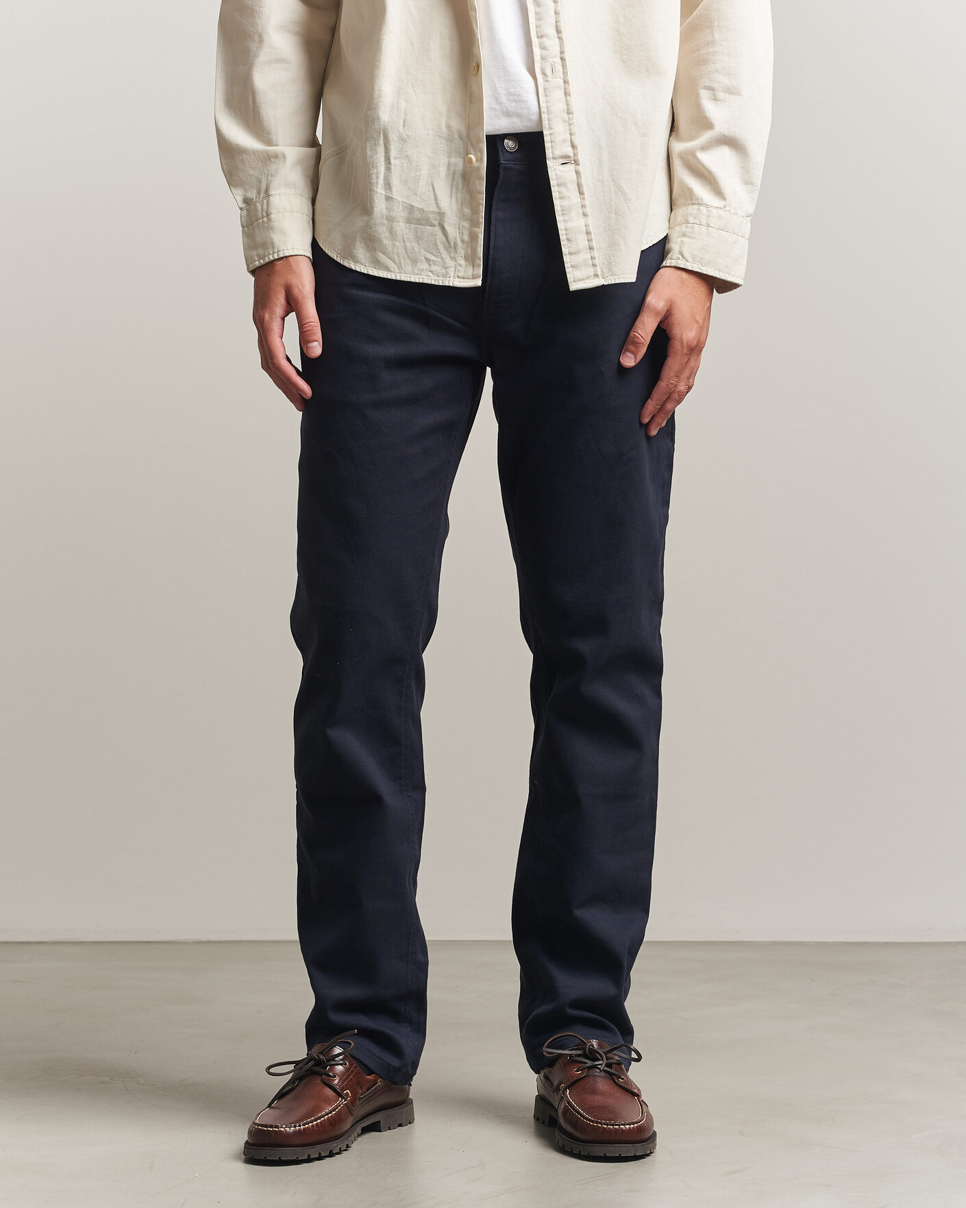 Uomini | Pantaloni | Gant | Regular Fit Soft Twill 5-Pocket Pants Evening Blue