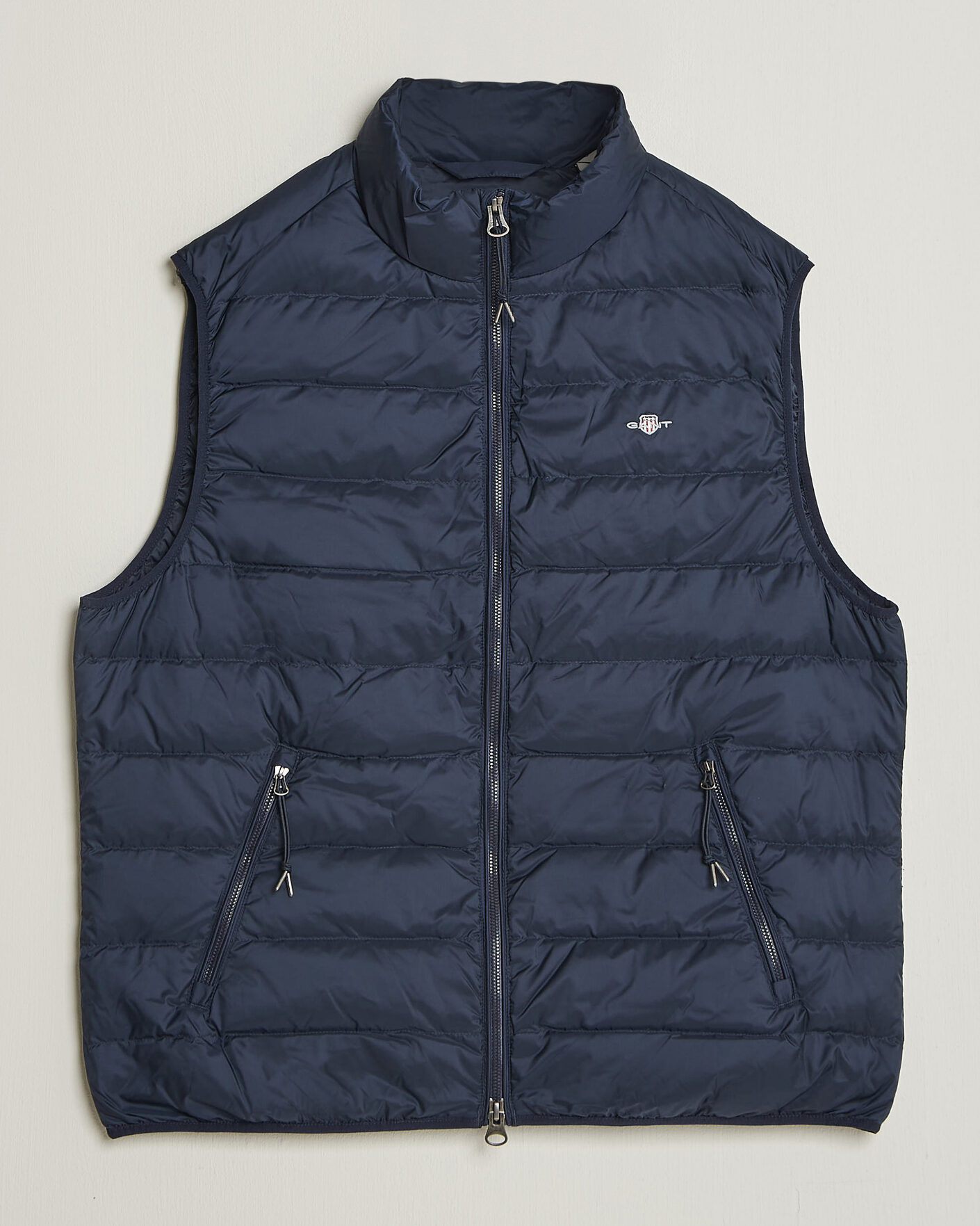 Uomini | Gilet | Gant | Light Down Vest Evening Blue