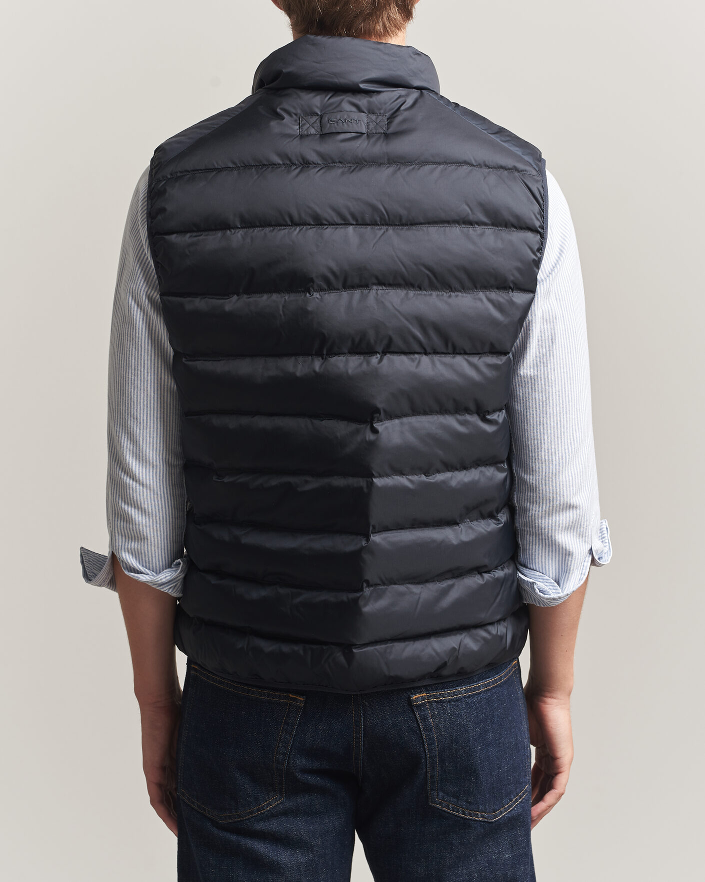 Uomini | Gilet | Gant | Light Down Vest Black
