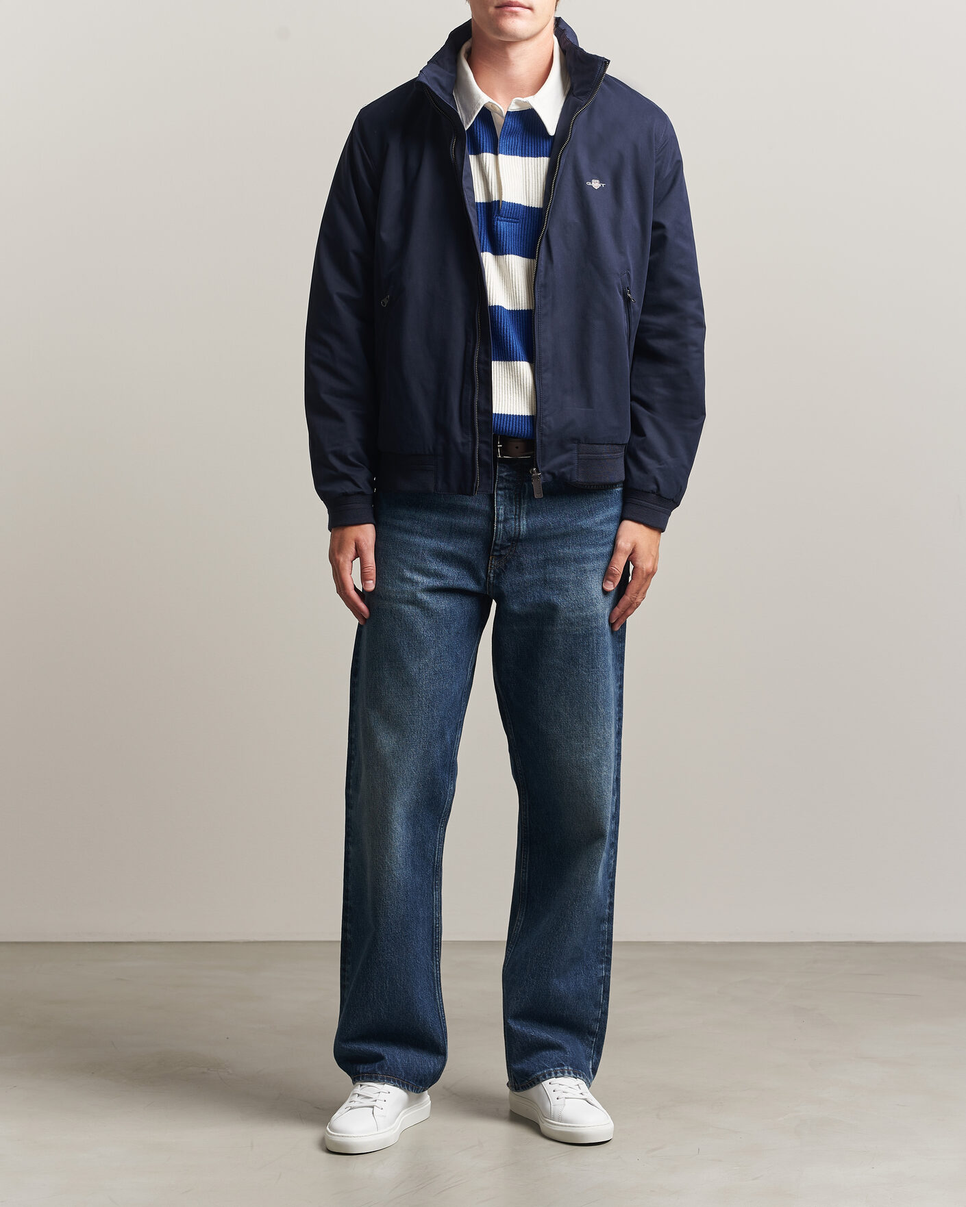 Uomini | Giacche | Gant | Hampshire Jacket Evening Blue