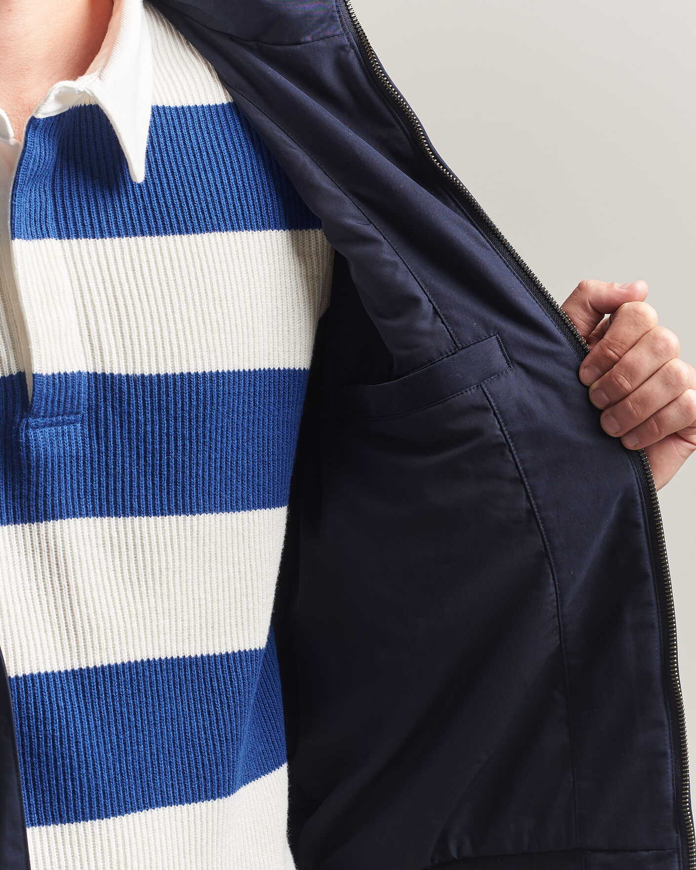 Uomini | Giacche | Gant | Hampshire Jacket Evening Blue
