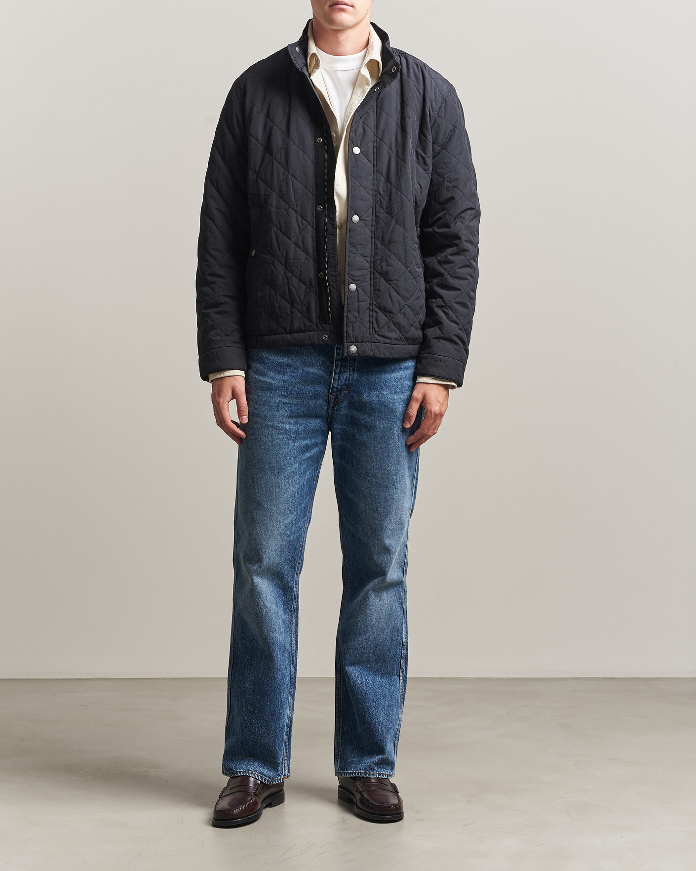 Uomini | Giacche | Gant | Classic Quilted Jacket Black