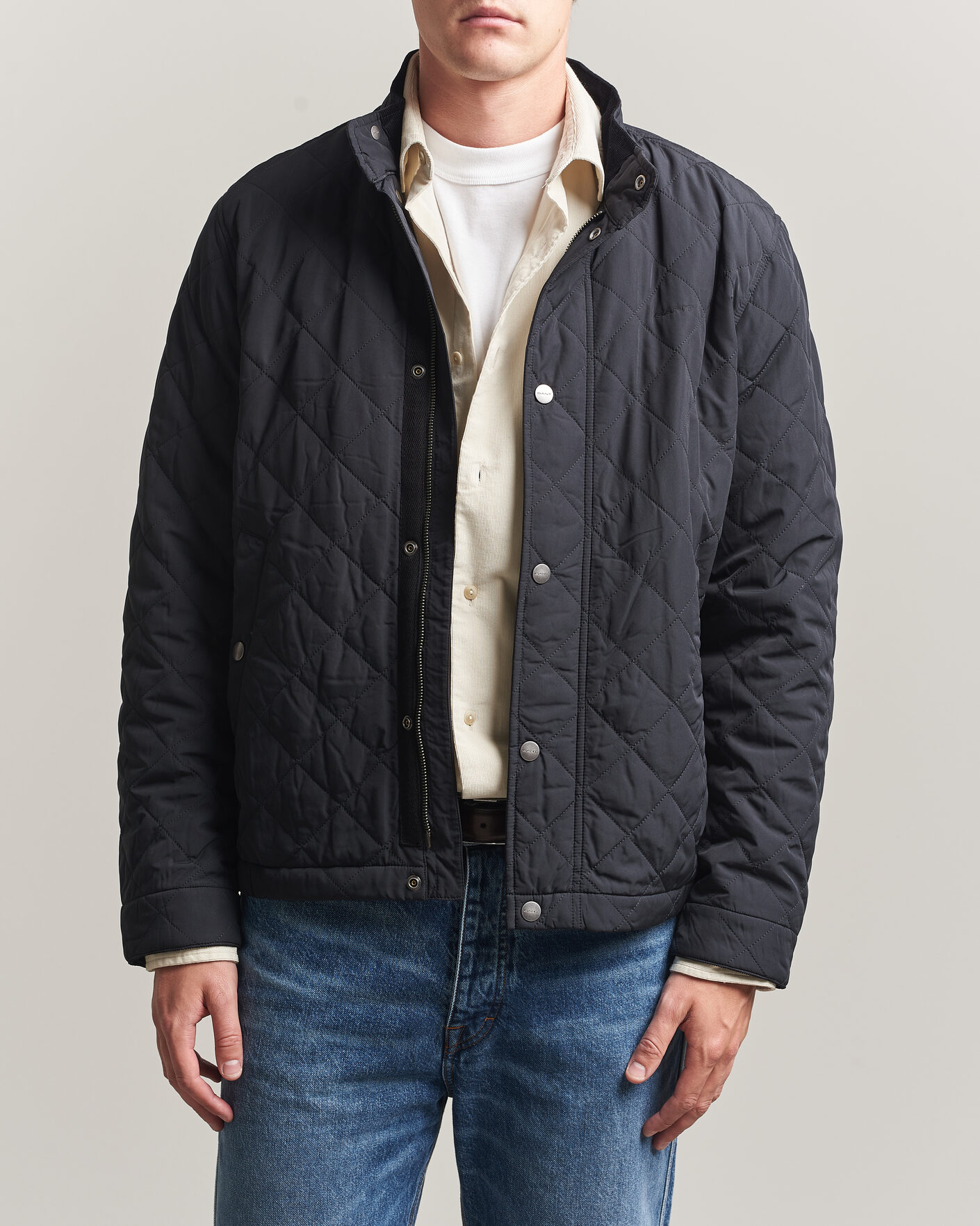 Uomini | Giacche | Gant | Classic Quilted Jacket Black