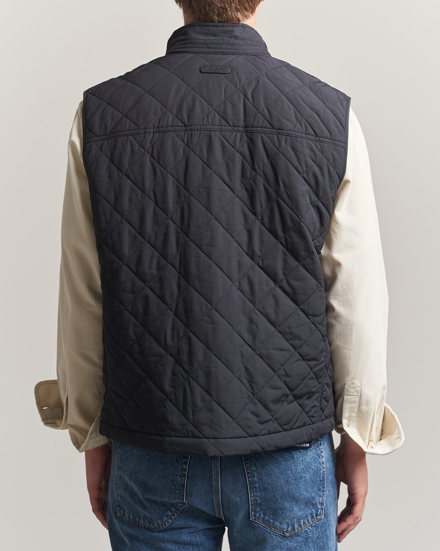 Uomini | Gilet | Gant | Classic Quilted Vest Black