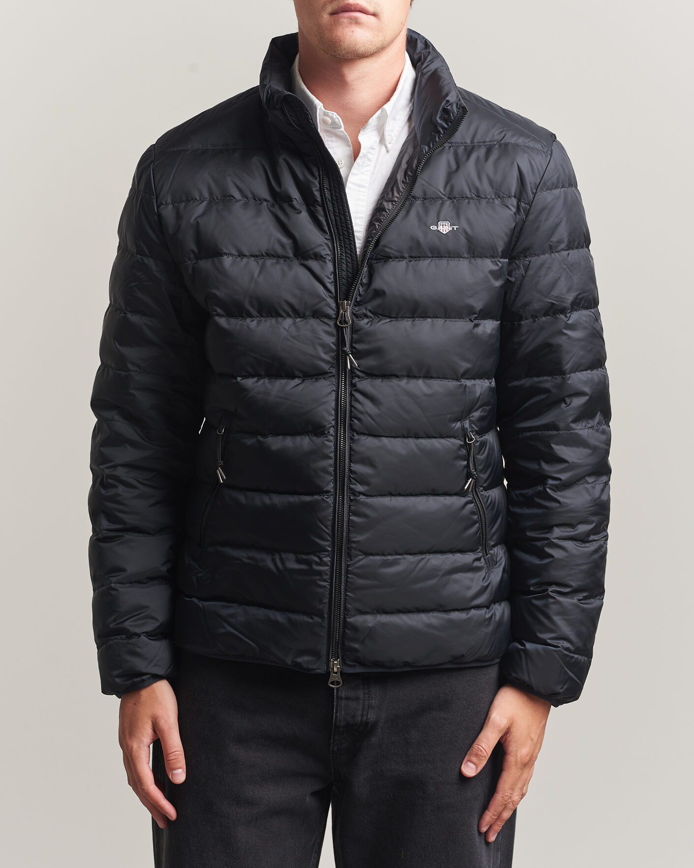 Uomini | Giacche | Gant | Light Down Jacket Black
