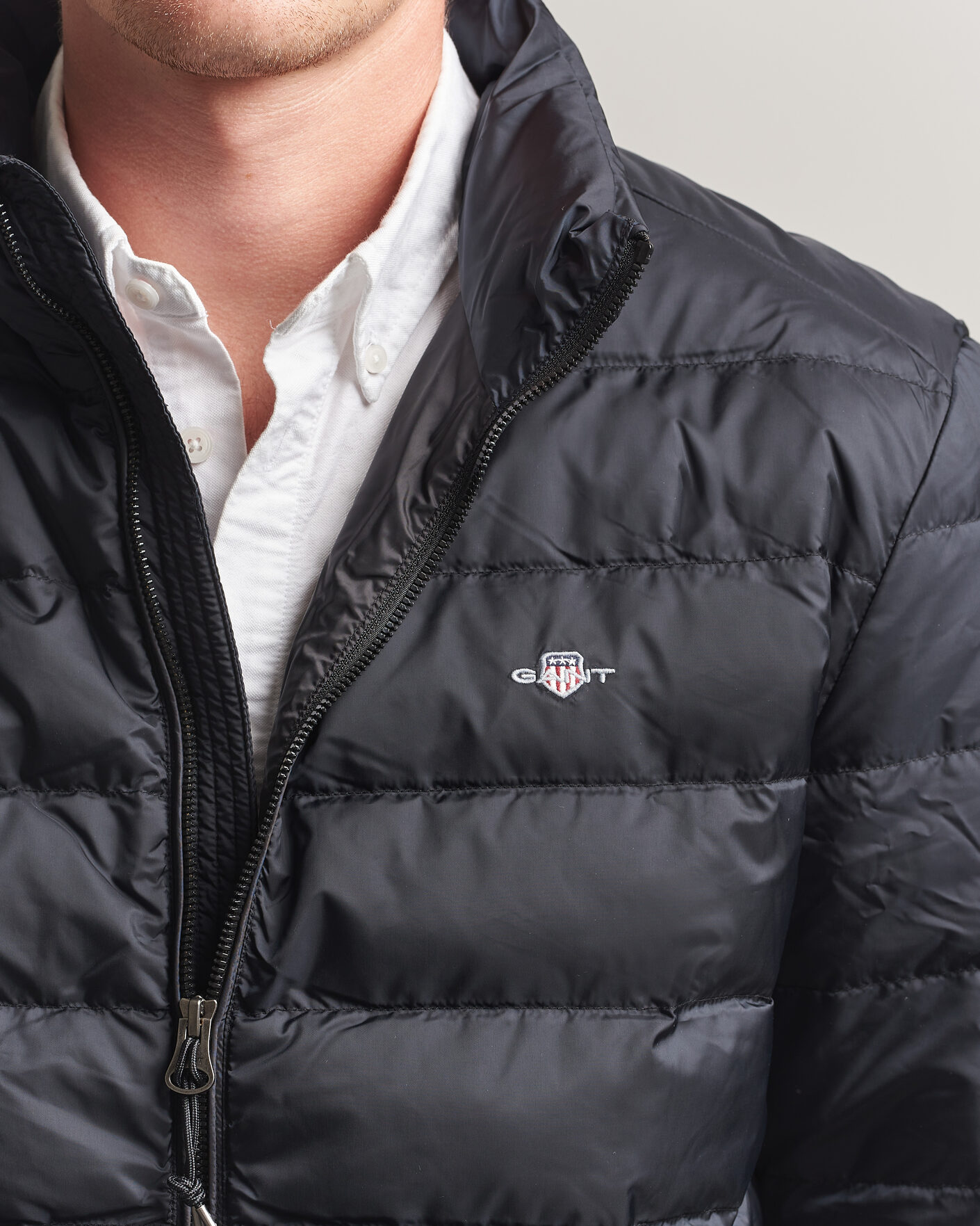 Uomini | Giacche | Gant | Light Down Jacket Black