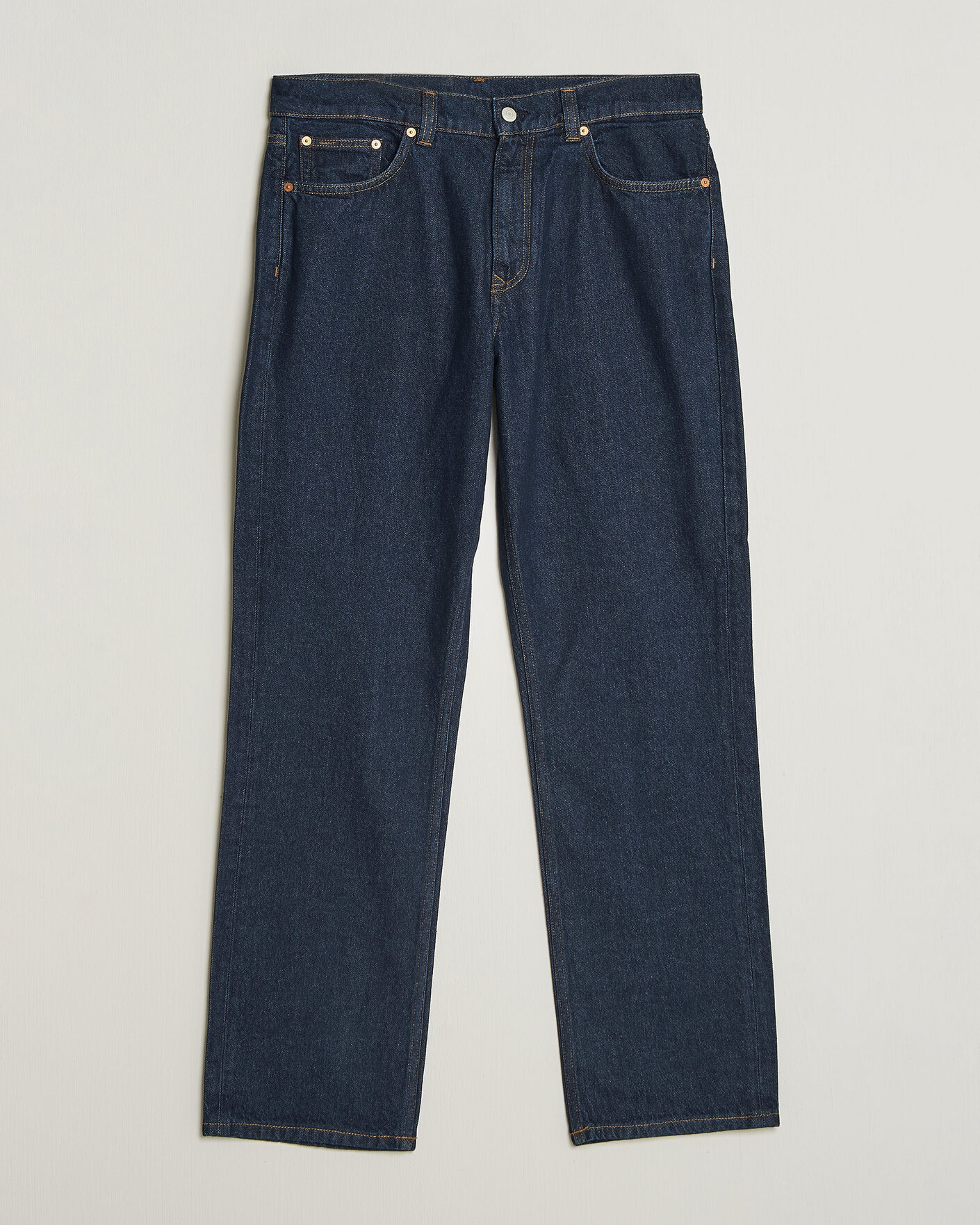 Uomini | Jeans | Gant | Straight Fit Jeans Dark Blue
