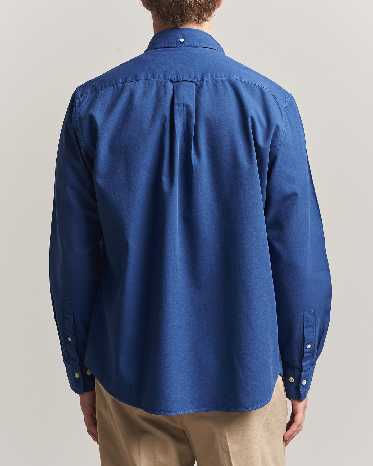 Uomini | Camicie | Gant | Regular Fit Garment Dyed Twill Shirt Crisp Blue