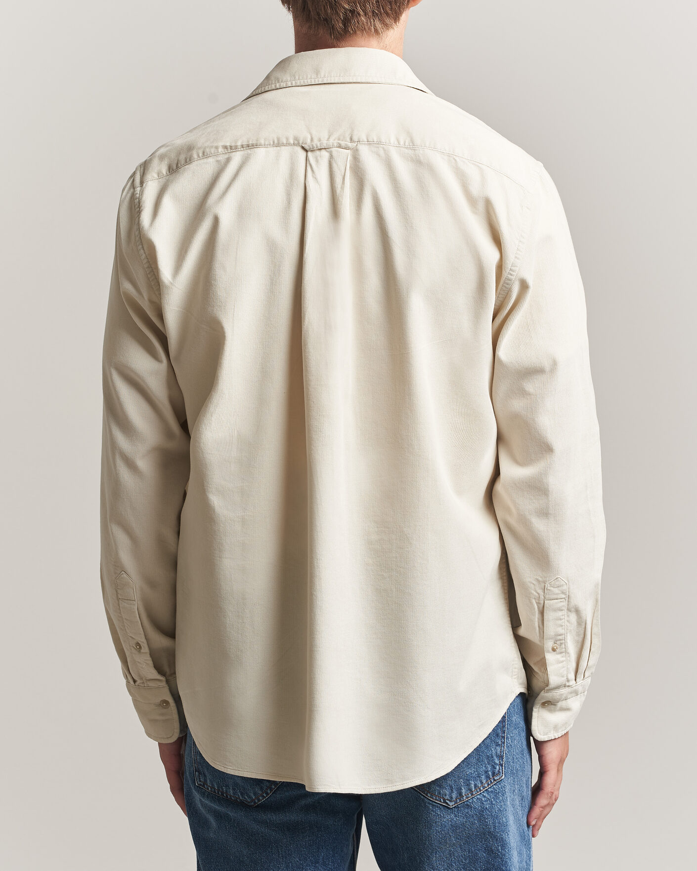 Uomini | Camicie | Gant | Regular Fit Baby Cord Shirt Sand
