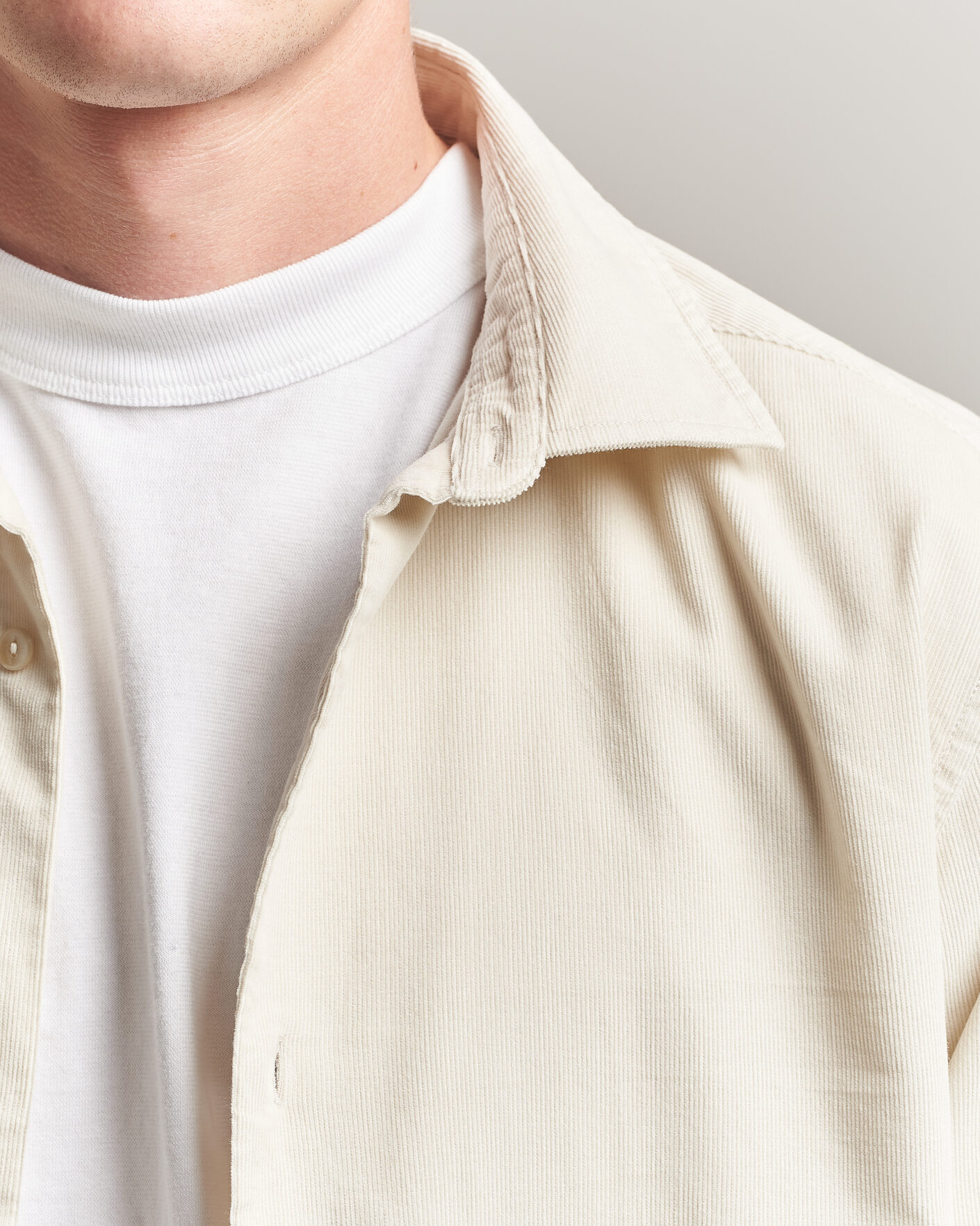Uomini | Camicie | Gant | Regular Fit Baby Cord Shirt Sand