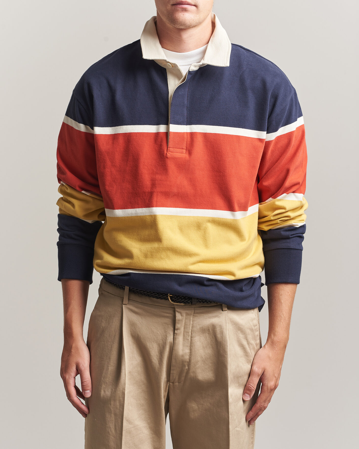 Uomini | Maglieria | Gant | Striped Rugger Multi